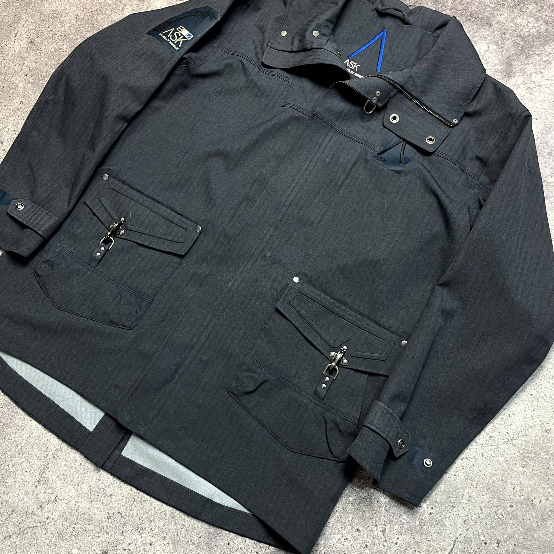 Helly Hansen Helly Hansen ASK Waterproof Gray Jacket Raincoat Size 2XL Size US XXL / EU 58 / 5 - 6 Thumbnail