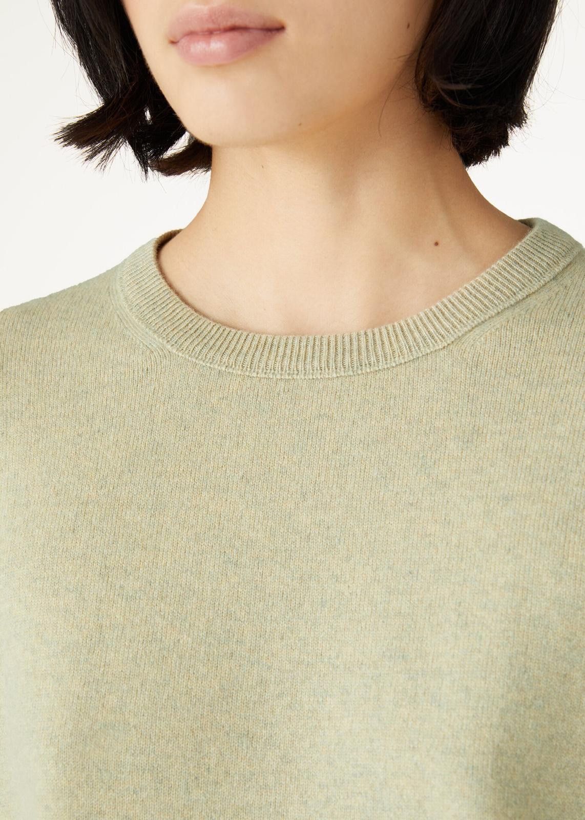 Loro Piana o1srvl11e0125 FAO1993 Arona Crewneck Sweater in Light Green Size XS / US 0-2 / IT 36-38 - 3 Thumbnail