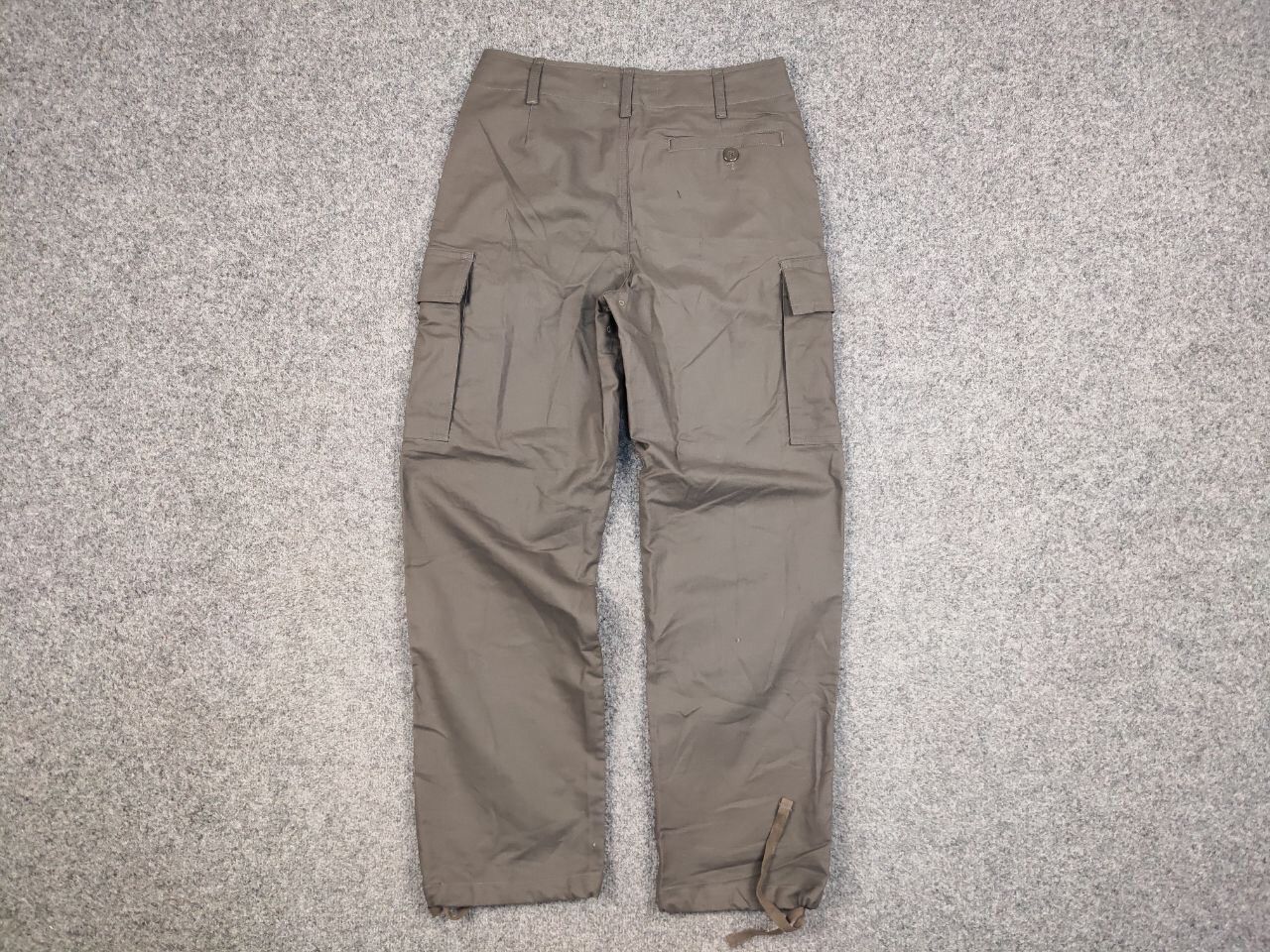 Japanese Brand Vintage 98s Genuine French Khaki Cargo Combat Trousers Pants Size US 32 / EU 48 - 11 Thumbnail