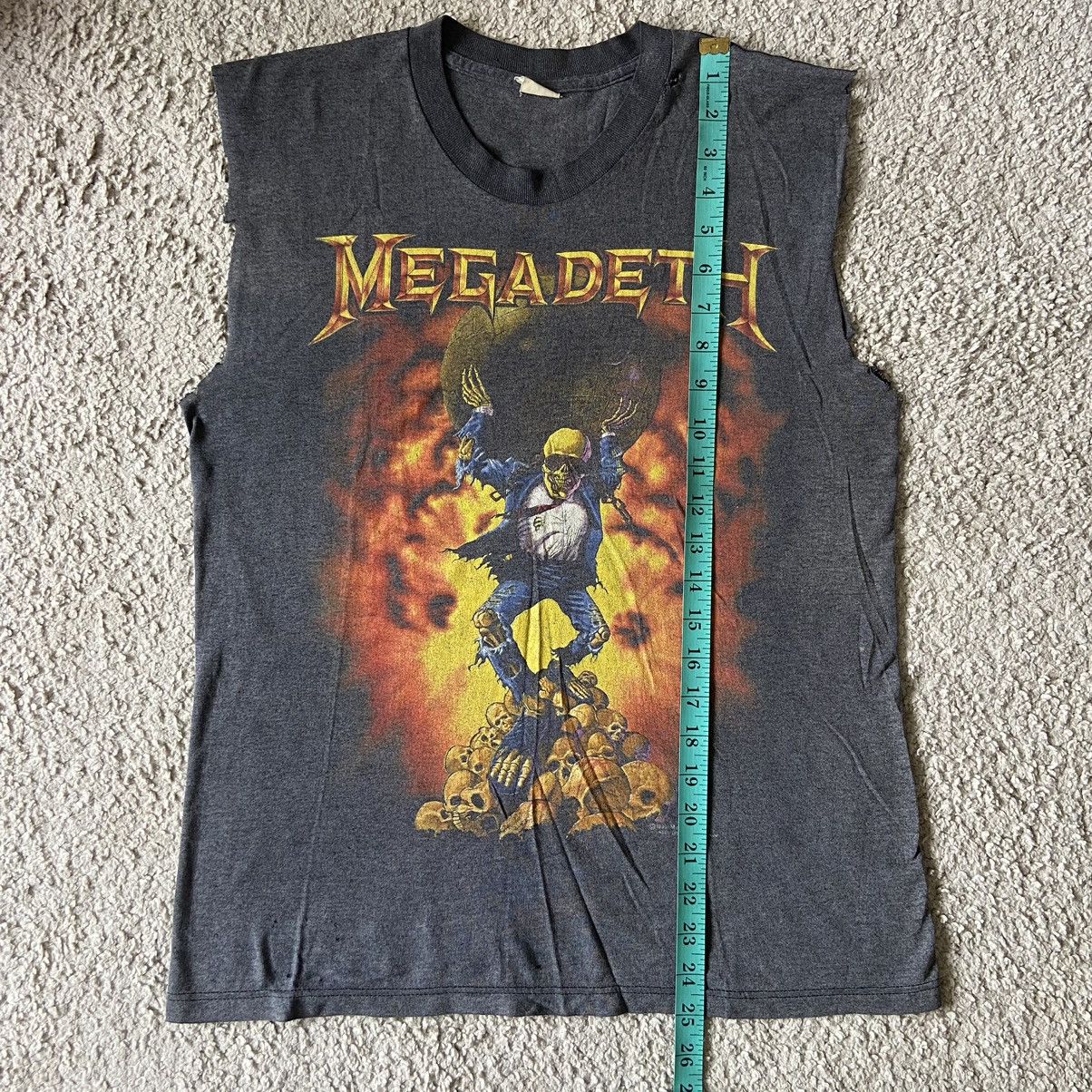 Vintage Vintage Megadeth 1991 sleeveless Size US M / EU 48-50 / 2 - 3 Thumbnail