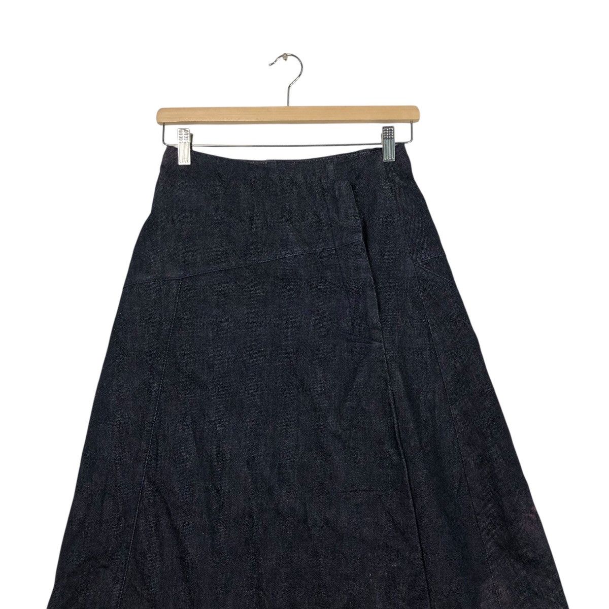 Japanese Brand 📌Acid Wash Design Punk Style Urvin Skirt Made in Japan Size 26" / US 2 / IT 38 - 4 Thumbnail