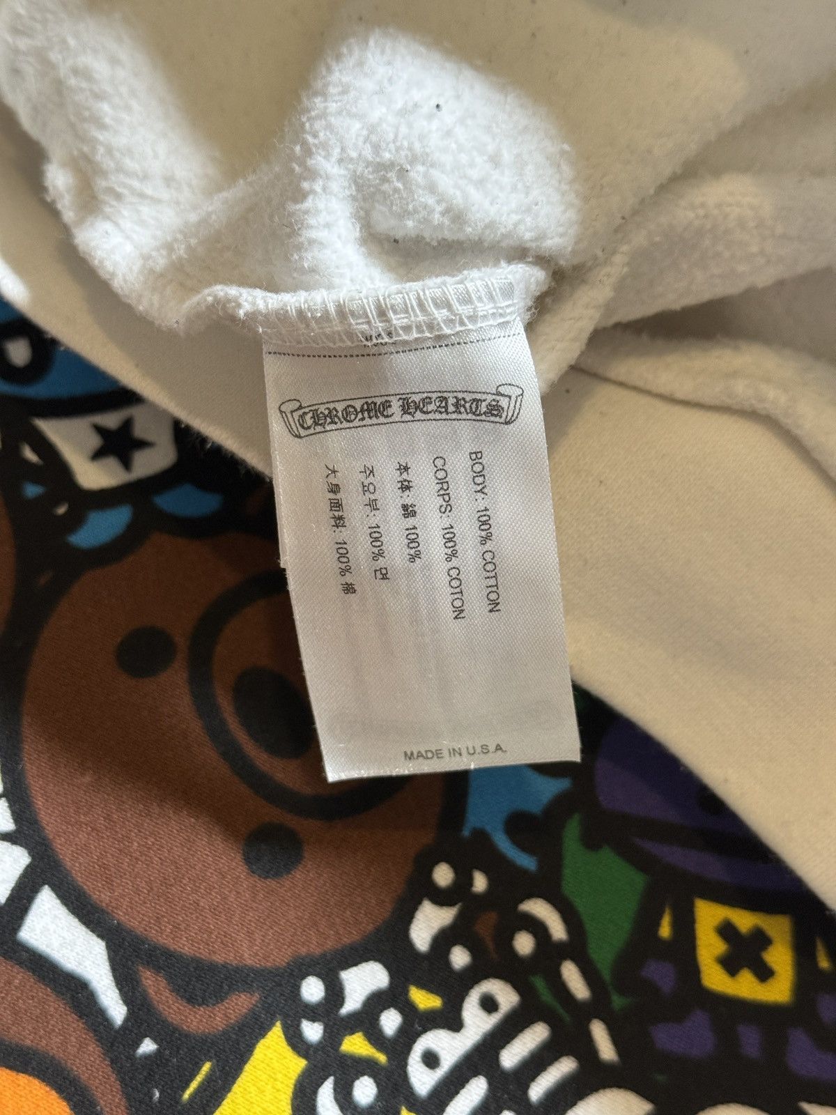 Chrome Hearts Chrome Hearts White Script Pullover Hoodie Size US S / EU 44-46 / 1 - 8 Thumbnail
