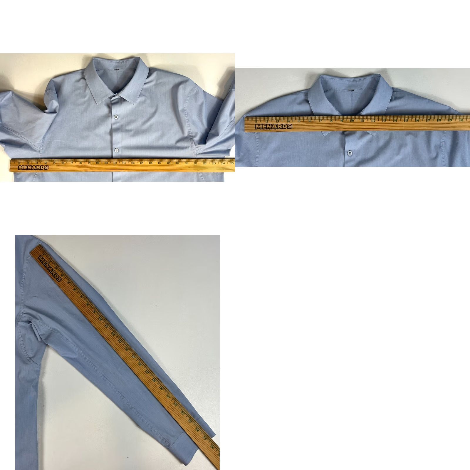 Lululemon VINTAGE Lululemon Commission Long Sleeve Shirt XL Blue Men’s Button-Up Shirt Size US XL / EU 56 / 4 - 8 Thumbnail