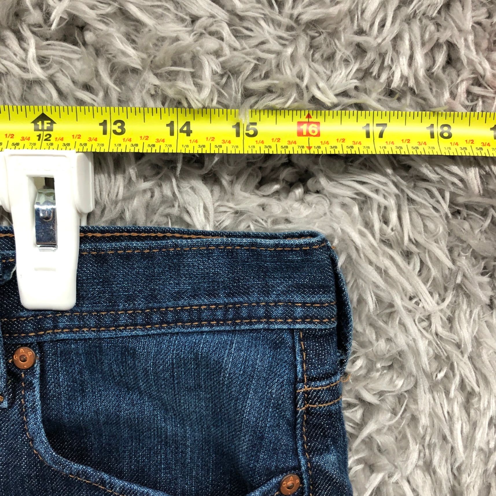 Gap Gap Blue Jean Skirt Womens Size 10 Midi Denim Jean Dark Wash Regular Size Type Skirt Womens Blue Denim Jean Gap 10 Midi Dark Wash Jeans Skirt Size 32" / US 10 / IT 46 - 2 Thumbnail