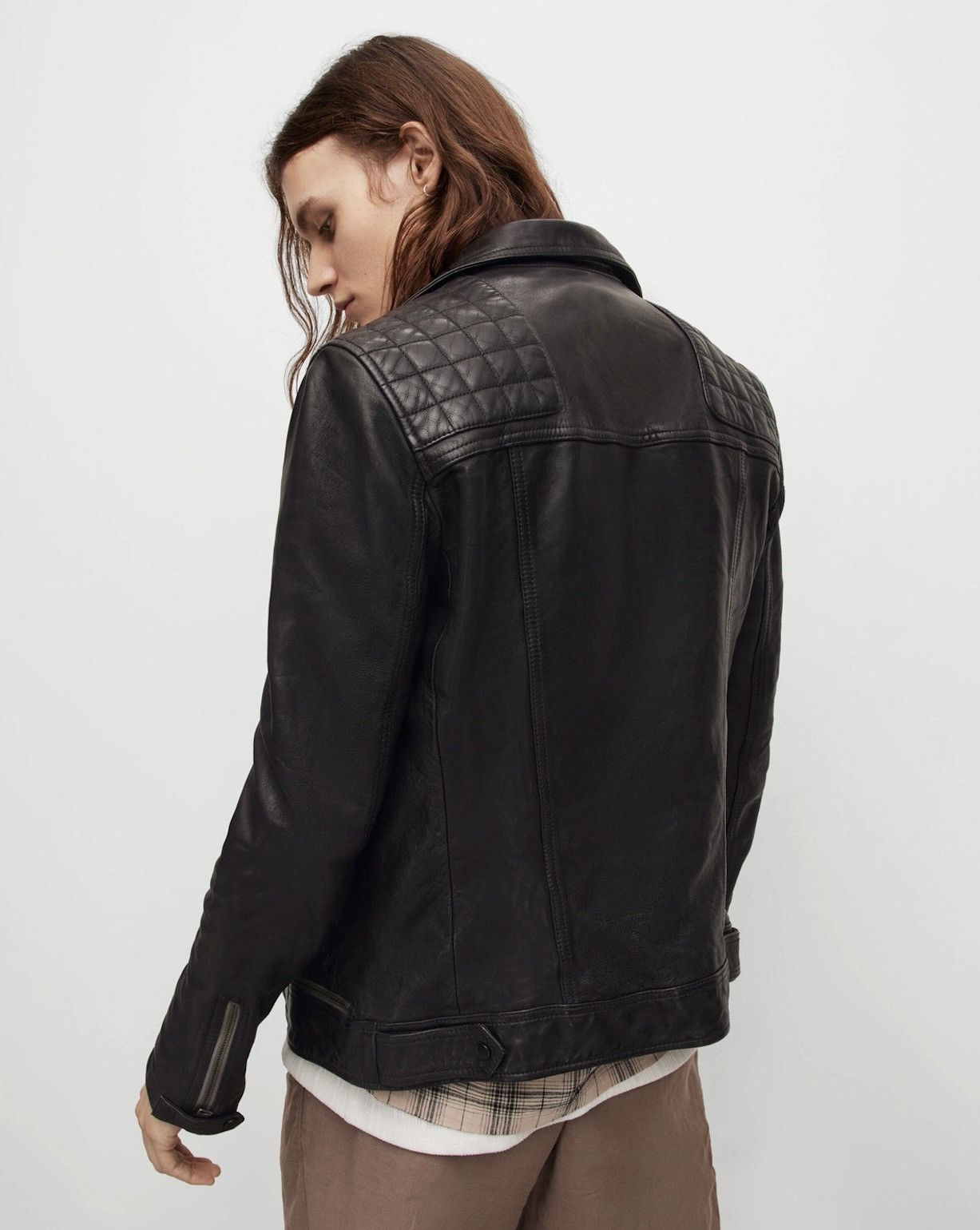 Allsaints Allsaint Leather Jacket Oxblood Conroy Size US XS / EU 42 / 0 - 18 Thumbnail