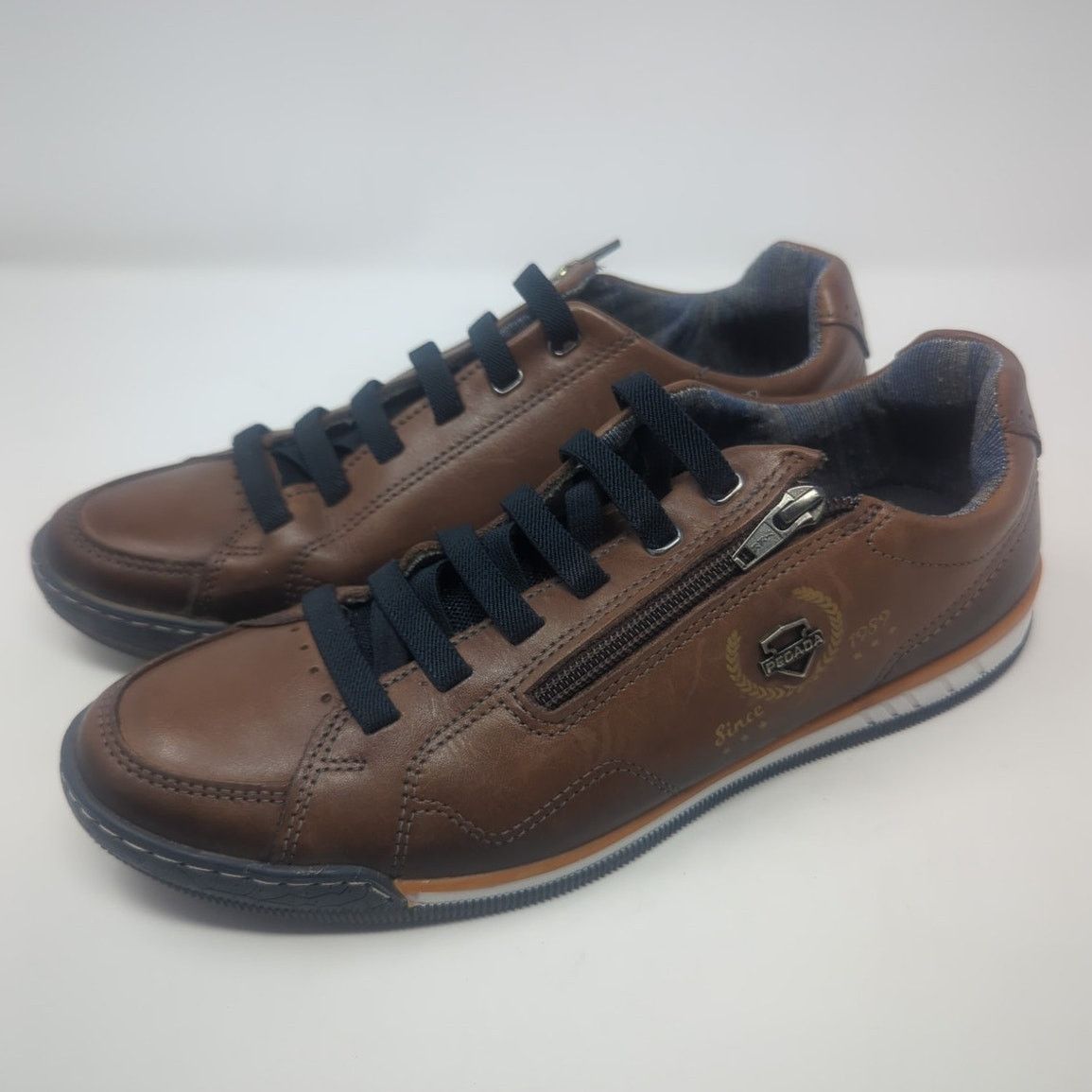 Other Pegada Brown Lather Tennis Shoes Mens Size 8 Size US 8 / EU 41 - 1 Thumbnail