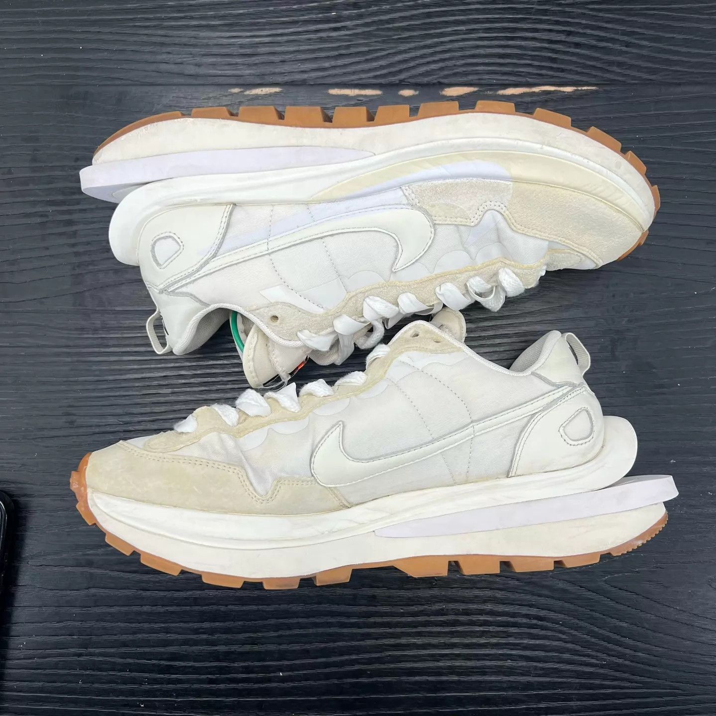 Sacai sacai vaporwaffle White Gum 44.5 with box Size US 10.5 / EU 43-44 - 2 Thumbnail