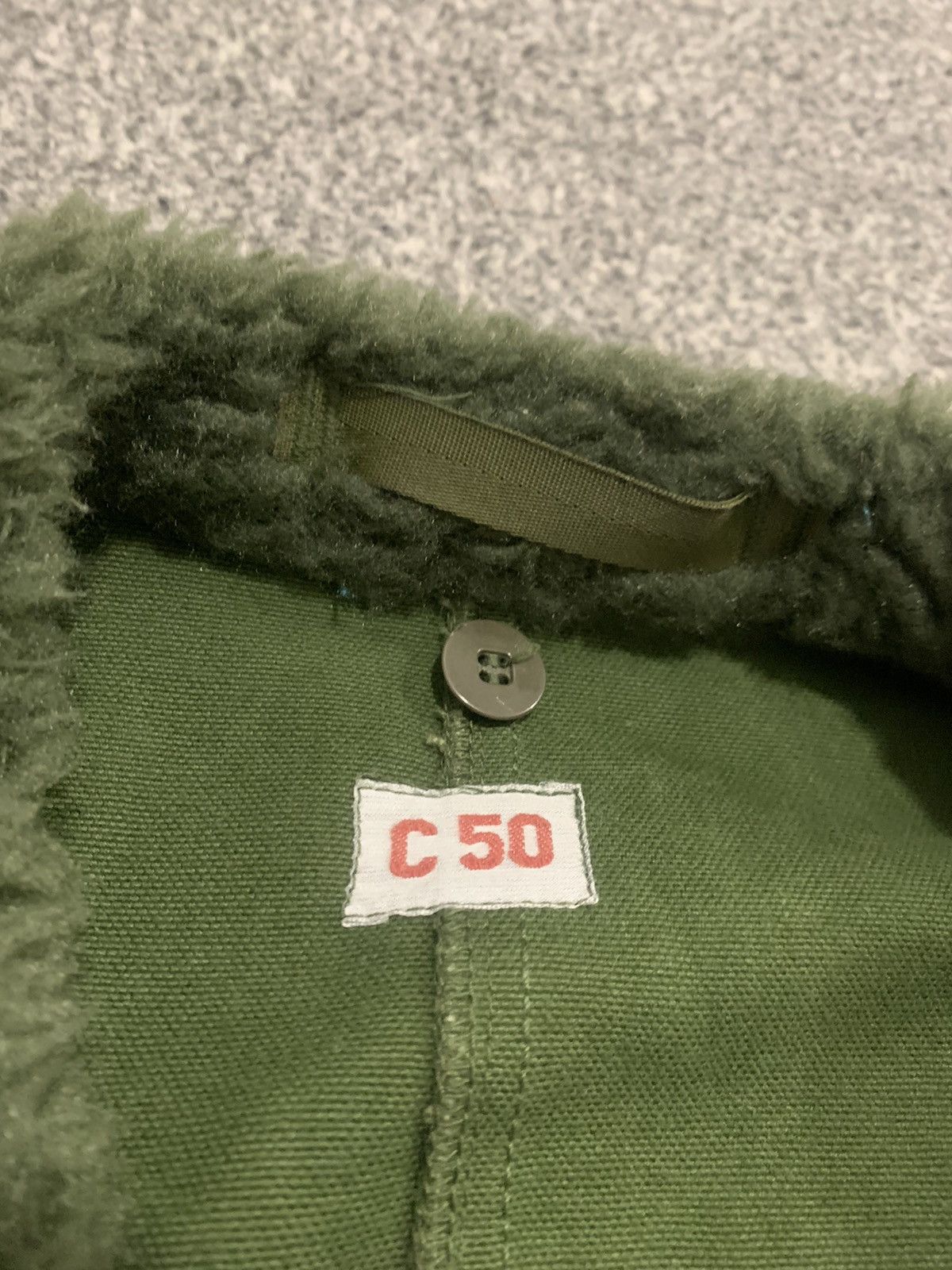 Other C50 Vintage 70’s Swedish Army Pharell Moto Bomber Jacket Size US L / EU 52-54 / 3 - 10 Thumbnail