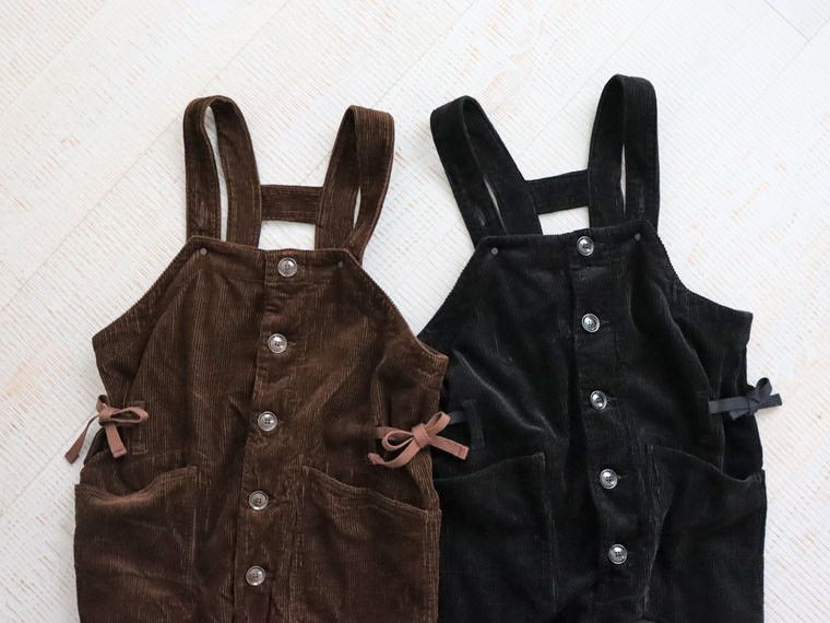 Engineered Garments Brown 8 Wale Cotton Corduroy Waders / Overalls, FW21 Size US 32 / EU 48 - 9 Thumbnail