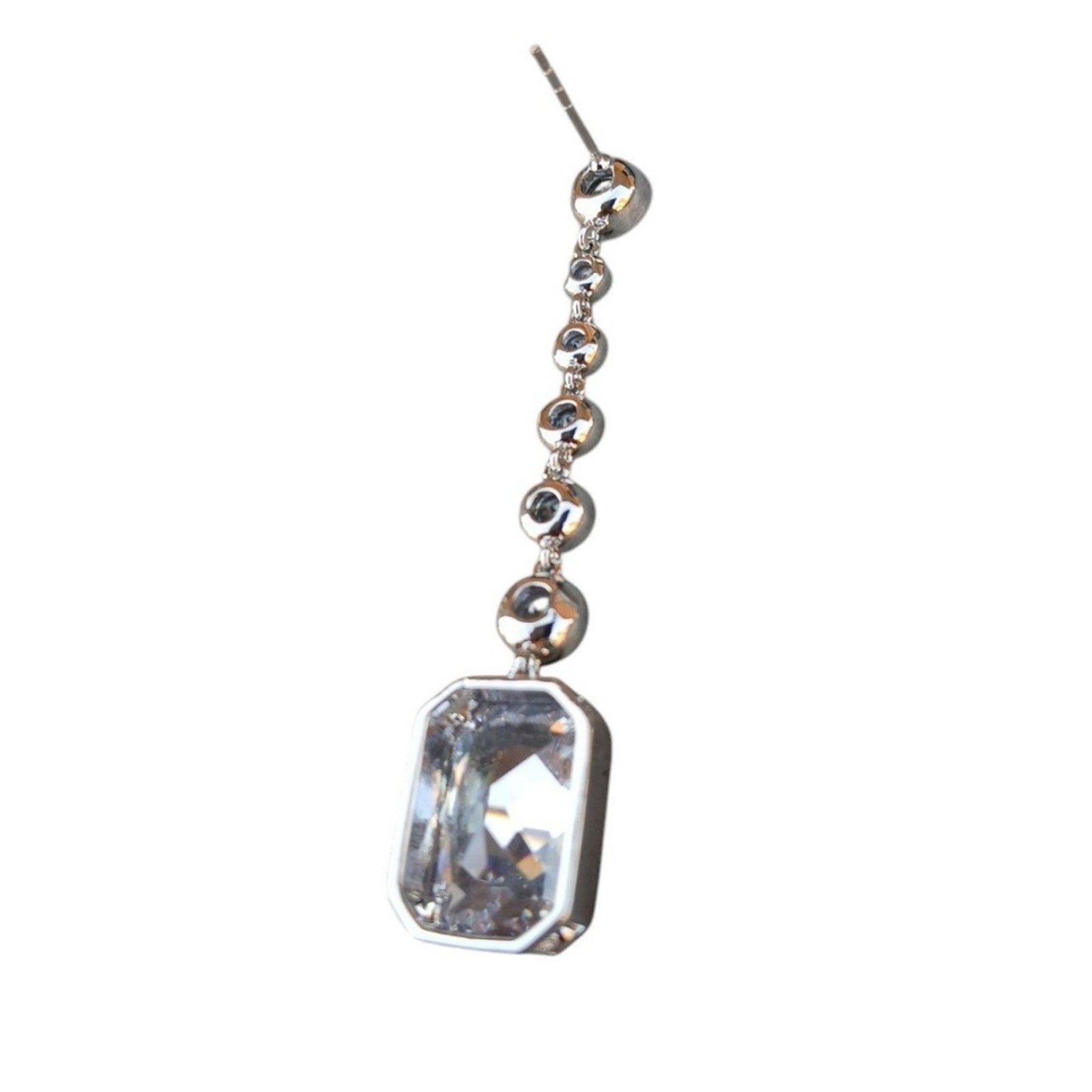 Other Believe by Brilliance Women's Fine Silver Plated CZ Drop Size ONE SIZE - 5 Thumbnail