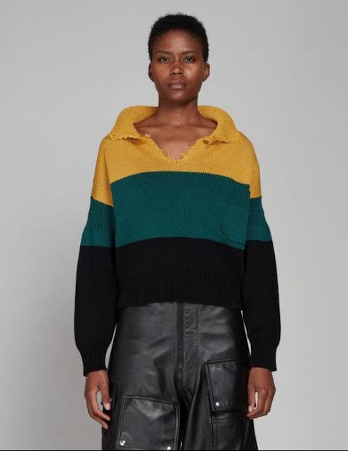 Marni o1w1db10824 Sweater in Multicolor Size S / US 4 / IT 40 - 2 Thumbnail