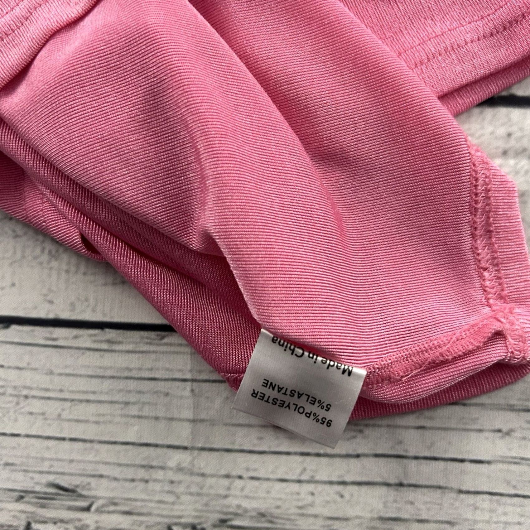 PRINCESS POLLY Princess Polly Short Sleeve Crop Top Women's 6 Pink Cropped Blouse Shirt Womens 6 Pink Size M / US 6-8 / IT 42-44 - 5 Thumbnail