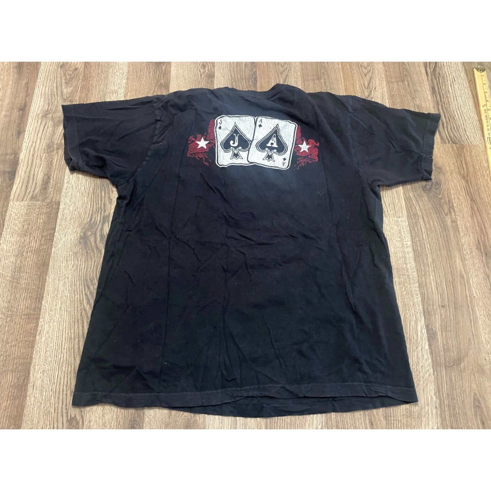 Vintage Tulex Shirt Mens L Black Jason Aldean Short Sleeve Crew Neck Graphic Print Vintage N/A? (Note: N/A not allowed) Size US L / EU 52-54 / 3 - 2 Thumbnail