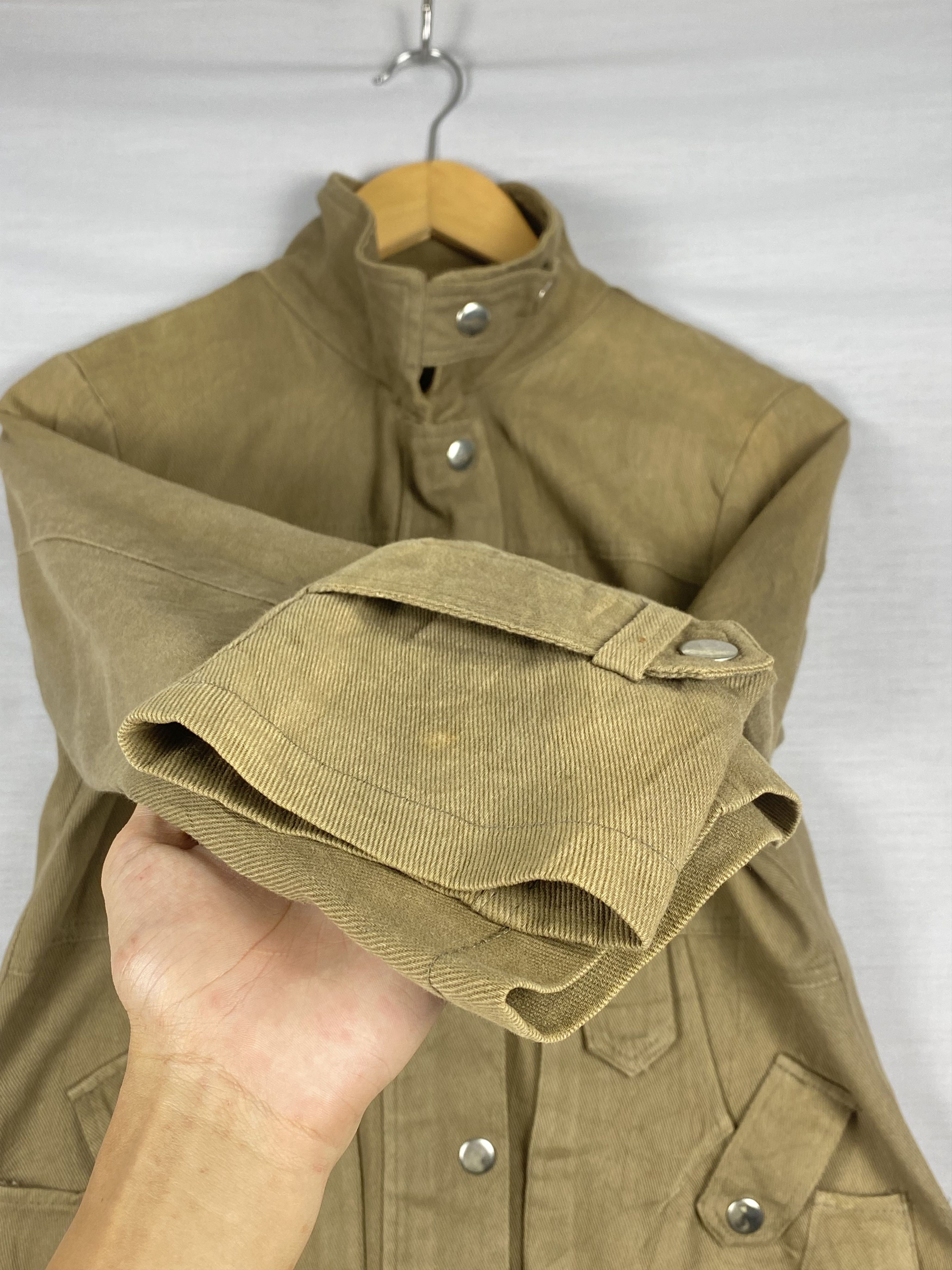 Japanese Brand Vintage Shishimei Zip Up Plain Canvas Parkas Jacket Size US M / EU 48-50 / 2 - 2 Thumbnail