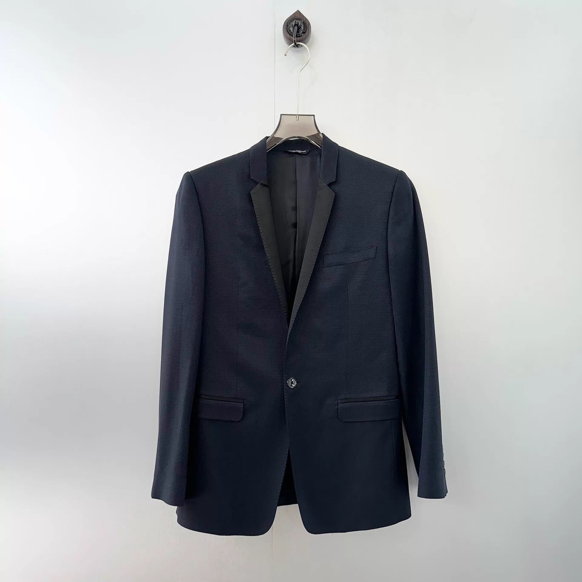 Dolce & Gabbana DG Silk Wool Blazer 44 Size 44S - 1 Thumbnail