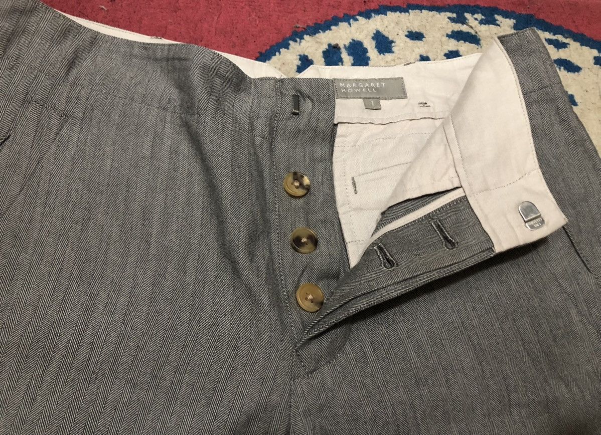 Margaret Howell Rare Vintage Margaret Howell Cotton Herringbone Pants Size 28" / US 6 / IT 42 - 4 Thumbnail