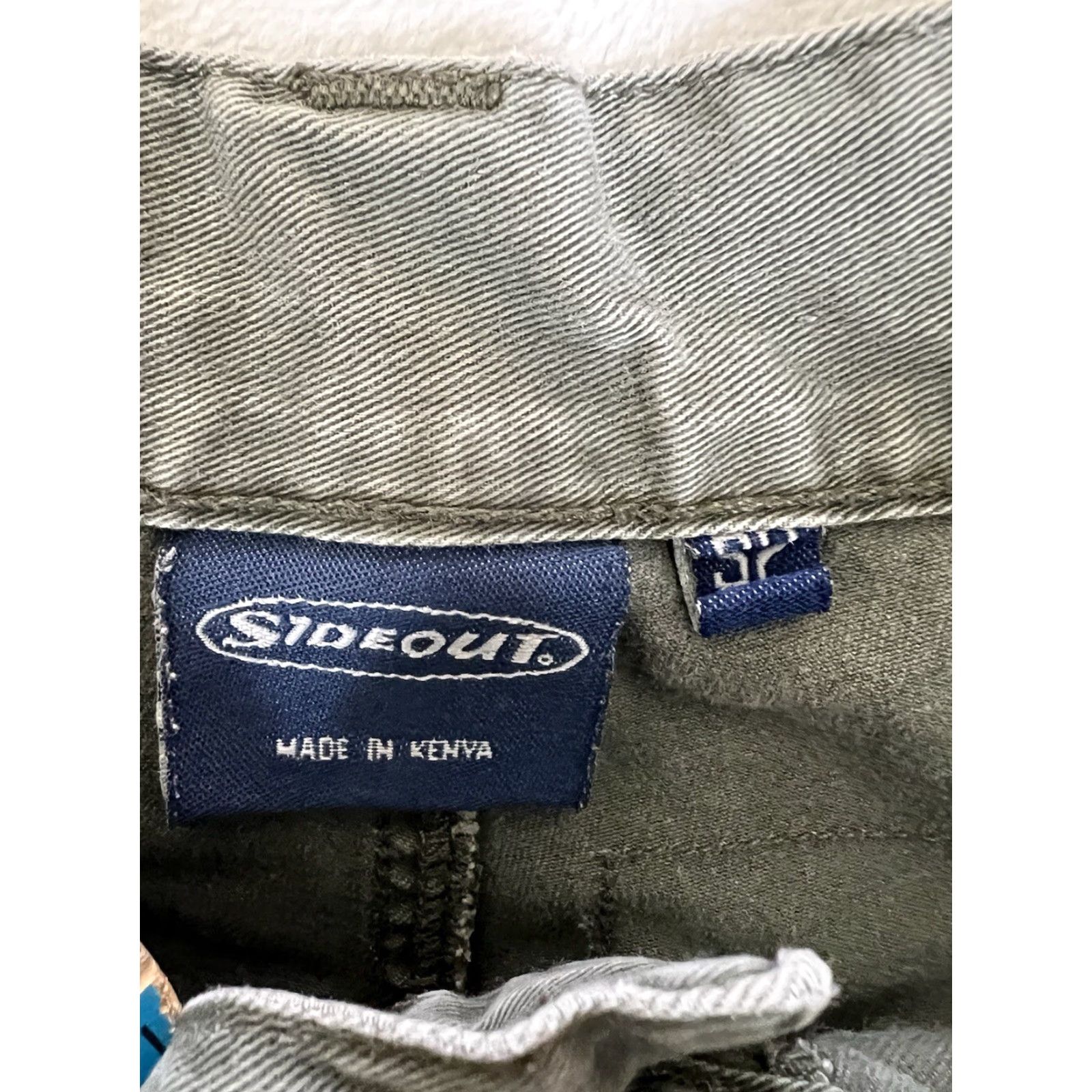 Sideout VINTAGE Sideout Cargo Shorts Men 32 Green Grunge 90s Beach CARGO Shortss Size US 32 / EU 48 - 7 Thumbnail