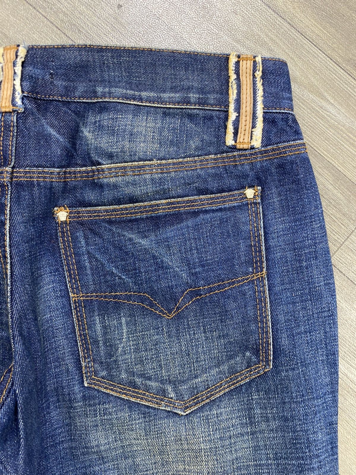 Versace Vintage Versace Washed Bootcut Flared Jeans Italian Designer Size US 31 - 16 Thumbnail