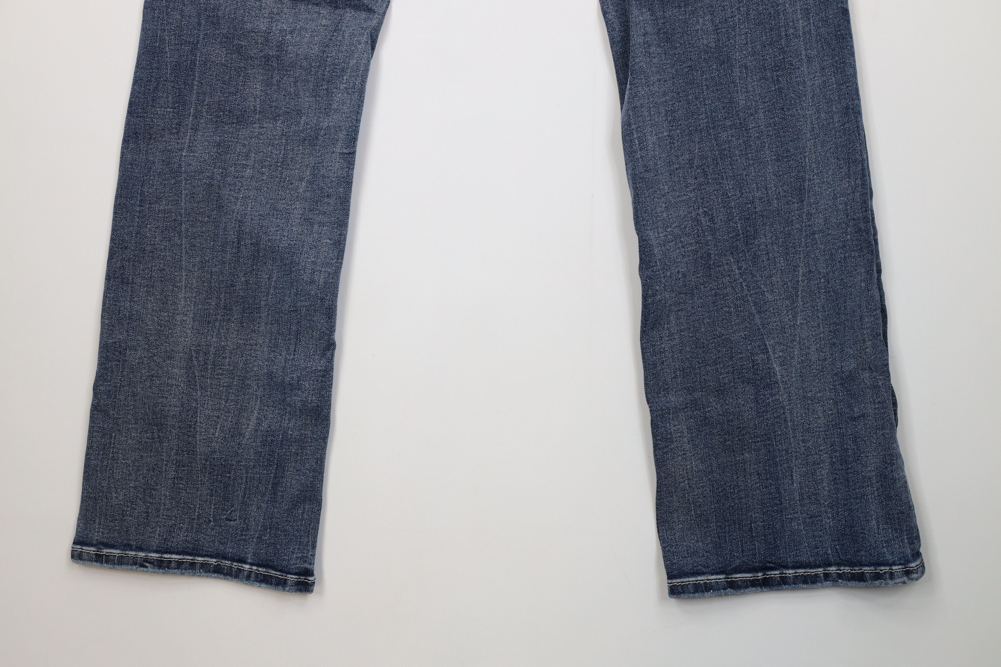 Vintage Buckle BKE Stitch Stretch Jake Bootcut Denim Jeans Blue Size US 28 / EU 44 - 10 Thumbnail