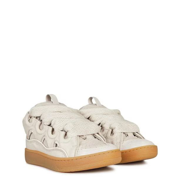 Lanvin o1g2r1mq1024 Curb Sneakers in Chalk Size US 5 / IT 35 - 3 Thumbnail