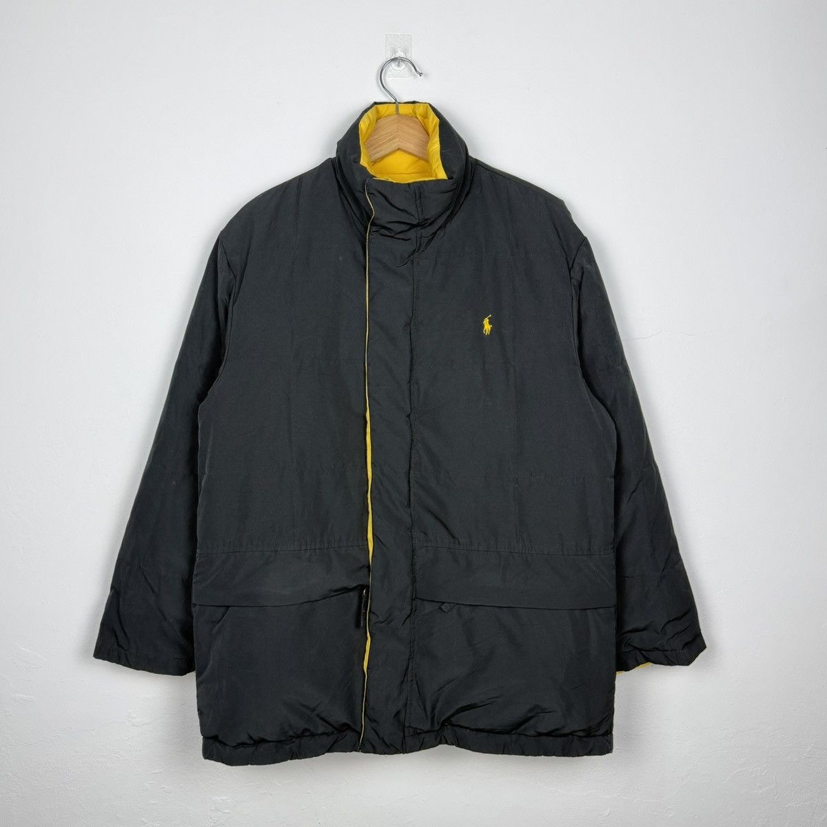 Polo Ralph Lauren Vintage 90s Polo Ralph Lauren Reversible Puffer Jacket Size US M / EU 48-50 / 2 - 1 Thumbnail