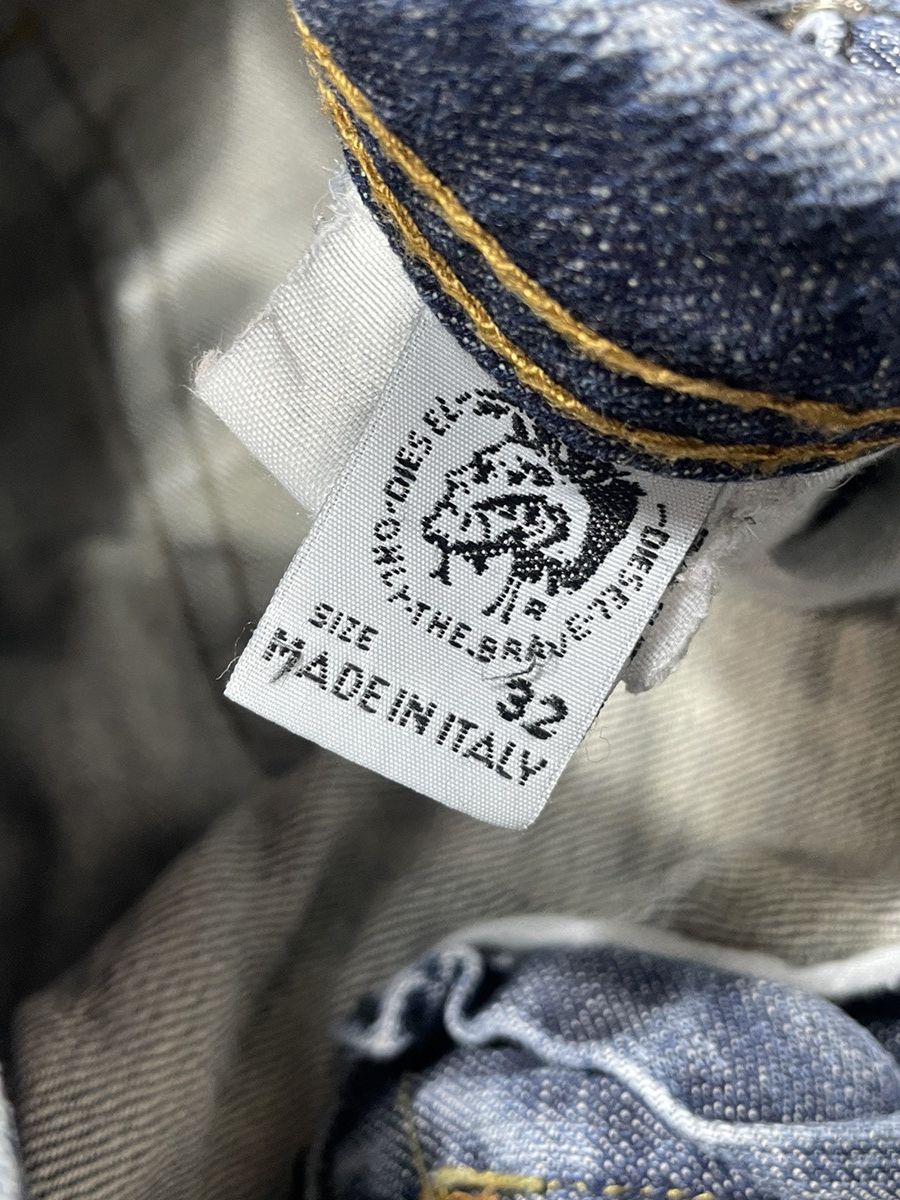 Diesel 🔥RARE🔥Diesel Vintage 90s Denim Pants Rare Hype Y2K Size US 28 / EU 44 - 7 Thumbnail