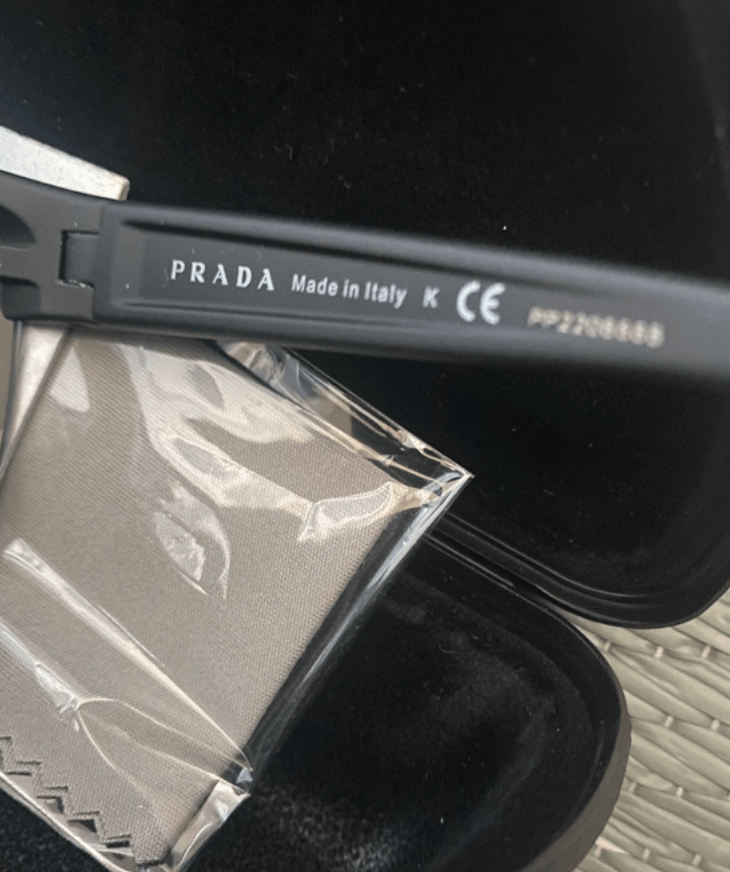 Prada × Vintage PRADA Sunglasses Sport Metal Shield Oval Flame Star Size ONE SIZE - 6 Thumbnail