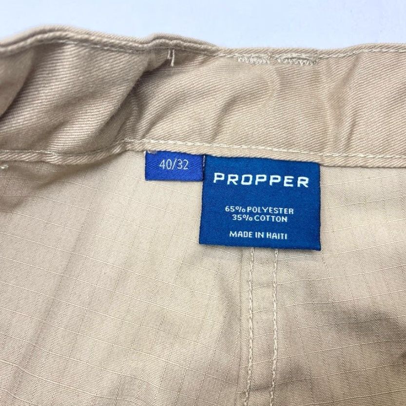 Propper Propper Tactical Cargo Pants Men’s Size 40 x 32 Tan Rip Stop Straight Leg 7967 Size US 40 / EU 56 - 7 Thumbnail