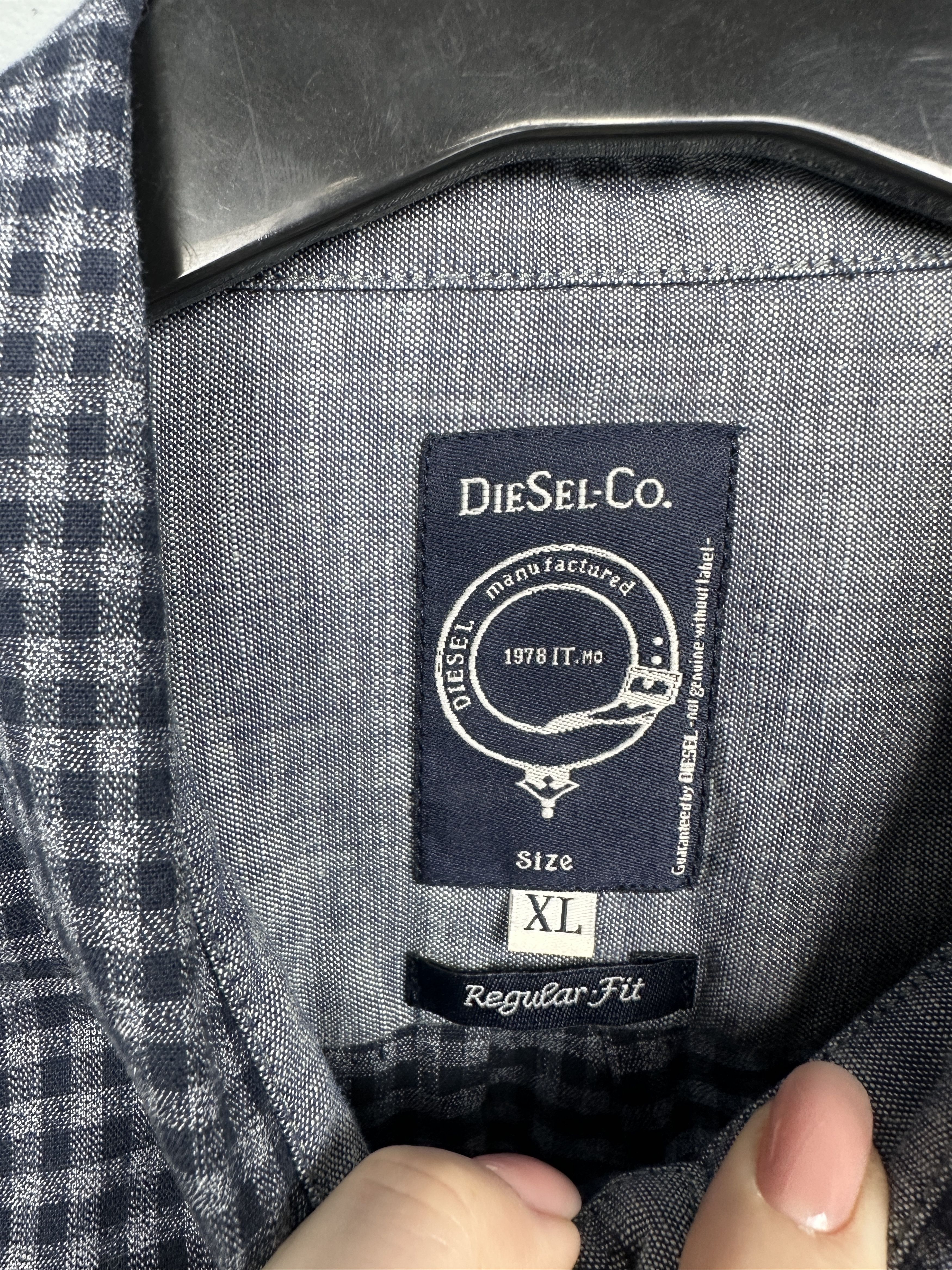 Diesel Diesel Mens Long Sleeve Shirt Size US XL / EU 56 / 4 - 3 Thumbnail