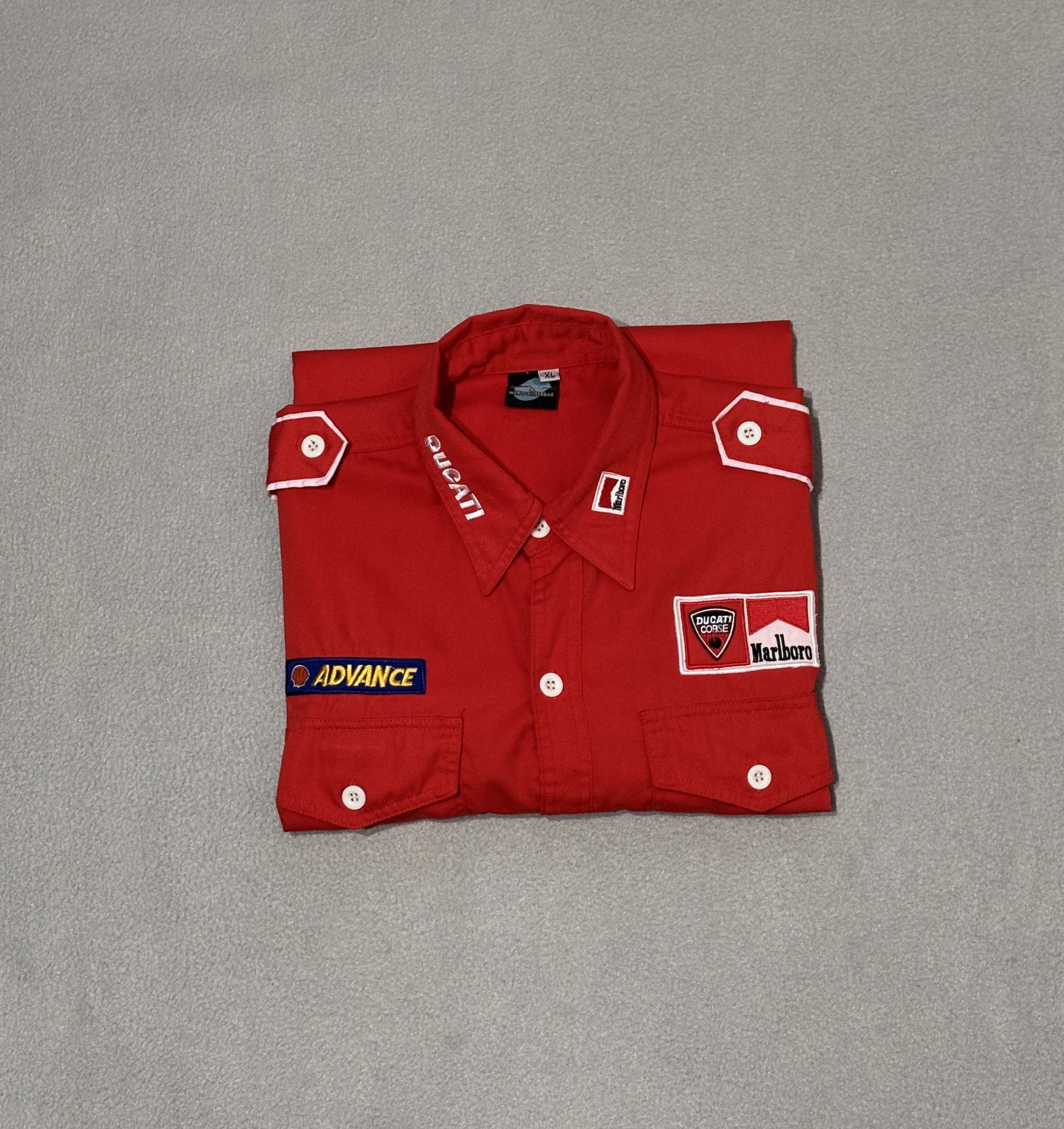 Marlboro Ducati Marlboro shirt size XL Size US XL / EU 56 / 4 - 15 Thumbnail