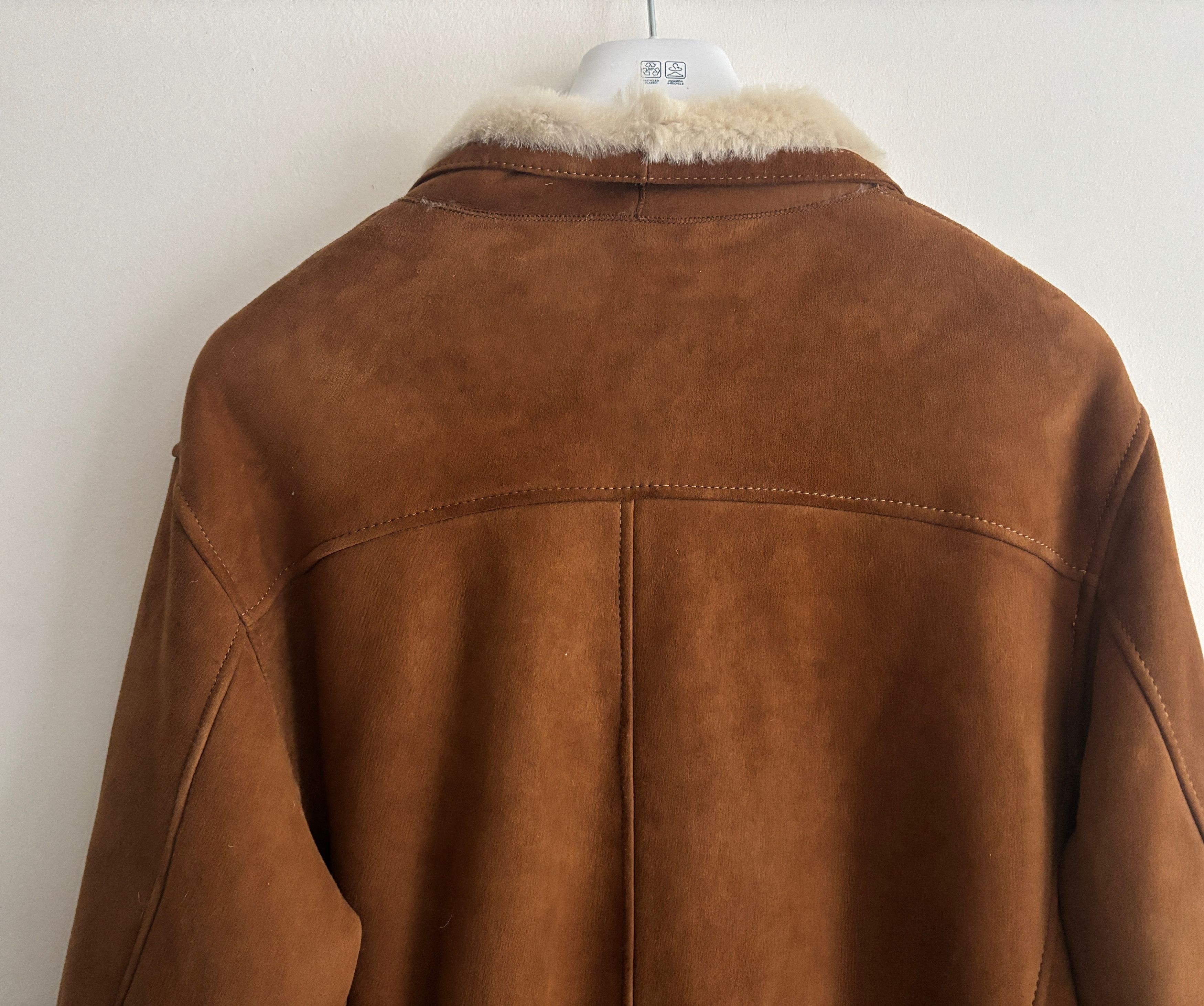 Danier $1750 Shearling Button-up Jacket/ Coat - 40/ Medium-Large Size US M / EU 48-50 / 2 - 6 Thumbnail