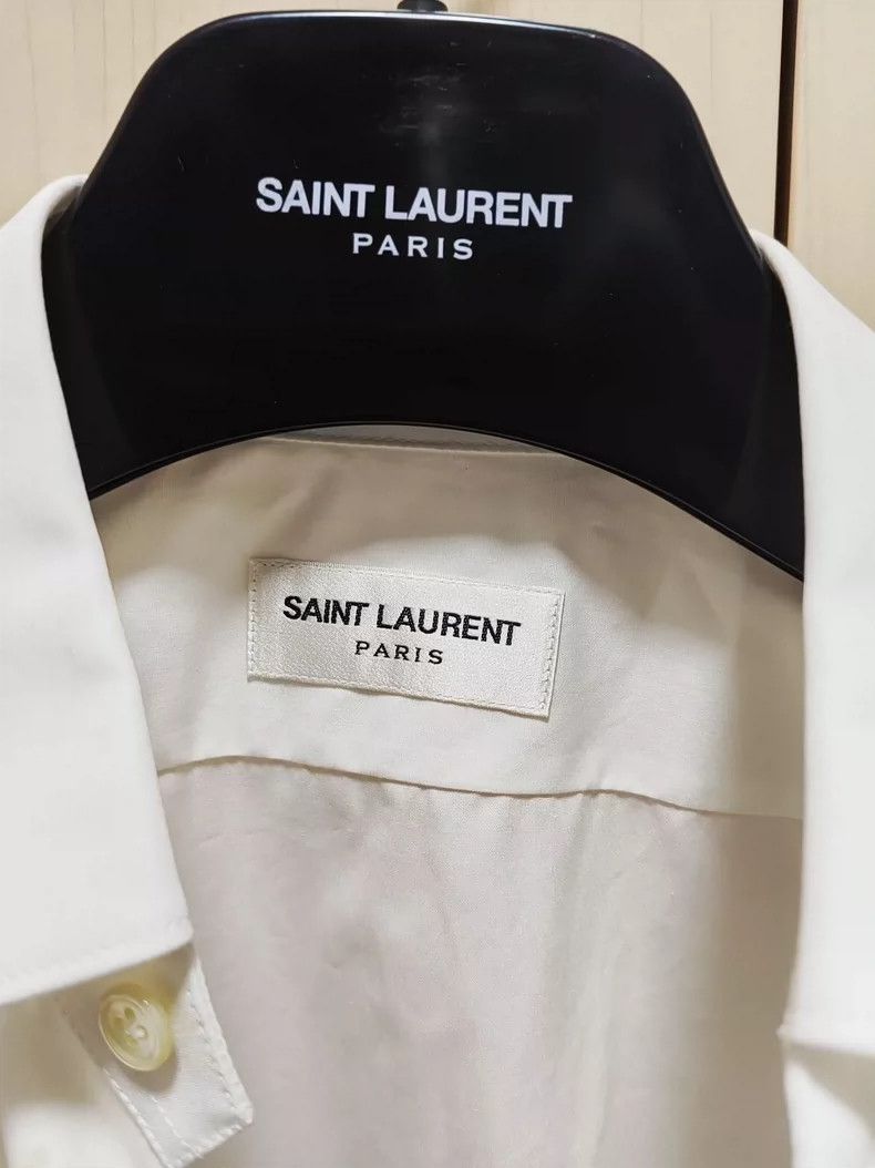 Saint Laurent Paris Saint Laurent Paris White shirt 2505-Nextarrow Size XXS / US 00 / IT 34 - 2 Thumbnail