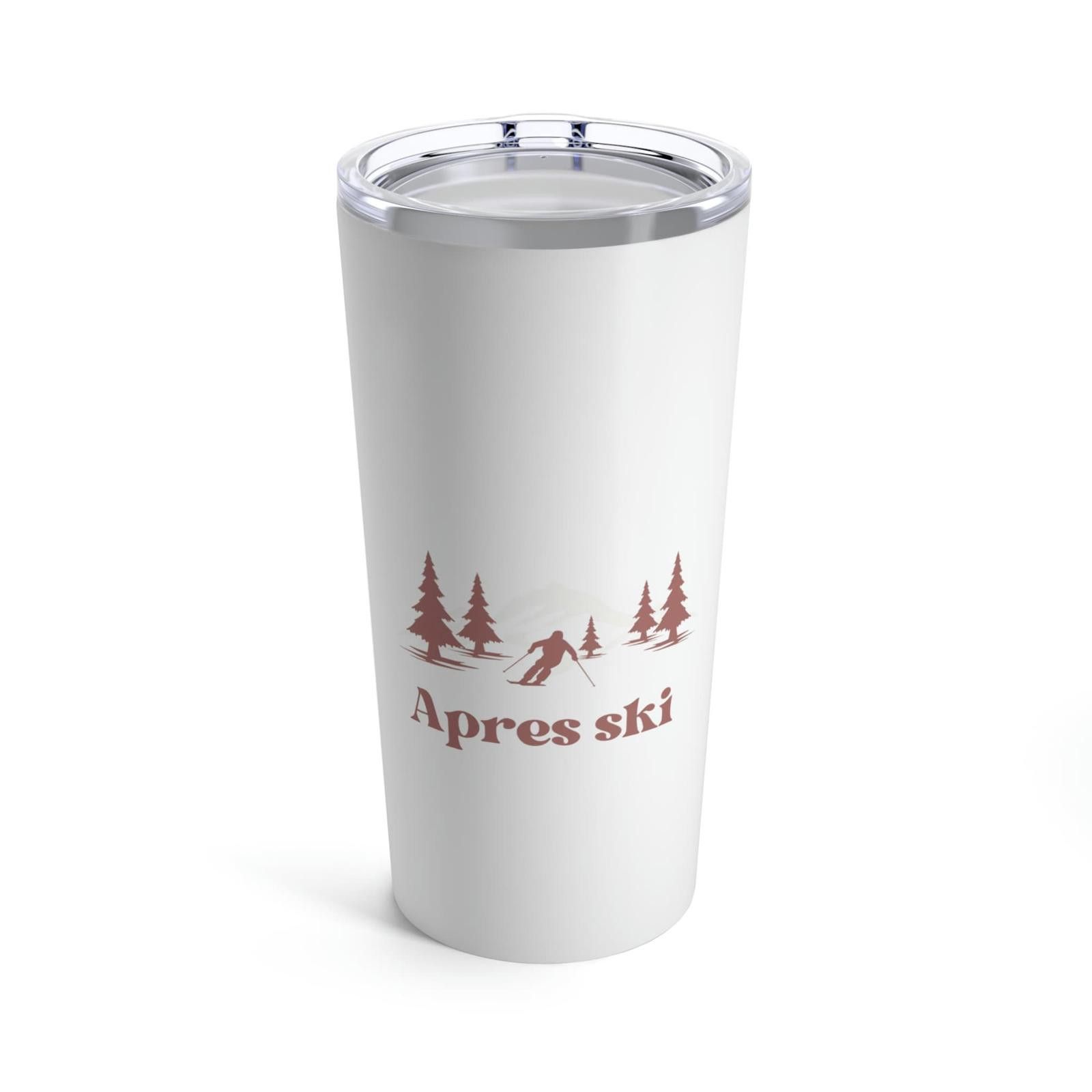 Designer Apres Ski Wine Coffee Tumbler 20oz Size ONE SIZE - 1 Thumbnail
