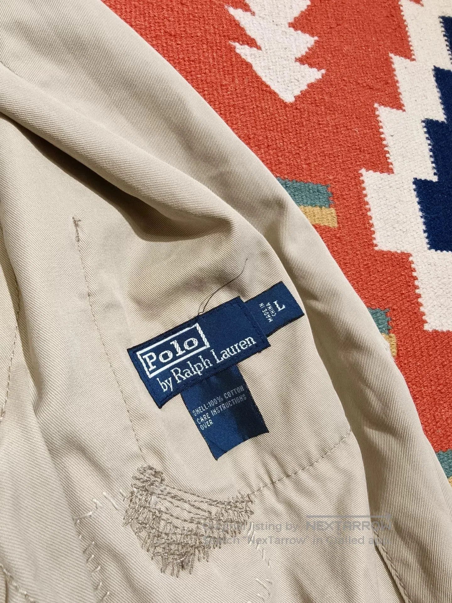RRL Ralph Lauren RRL Distressed Patched Blazer. Size US L / EU 52-54 / 3 - 5 Thumbnail