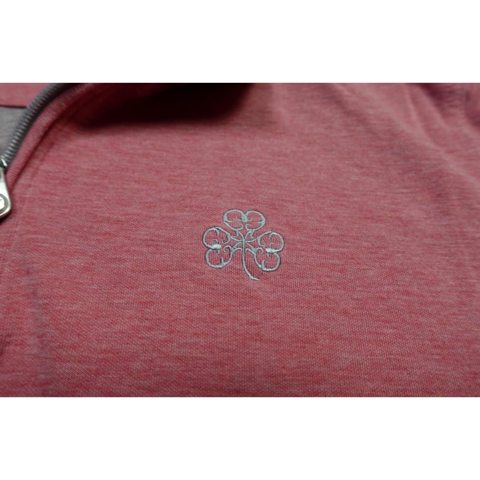 Peter Millar Peter Millar Pullover Mens XL Red Heather Lightweight Golf Quarter Zip Size US XL / EU 56 / 4 - 2 Thumbnail