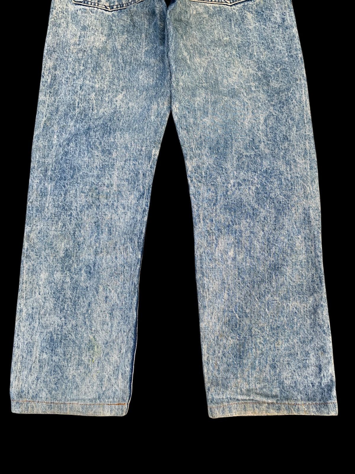 Kapital VINTAGE LEVI'S 502x SELVEDGE BIG E ASICWASH DISTRESSED DENIM Size US 28 / EU 44 - 9 Thumbnail