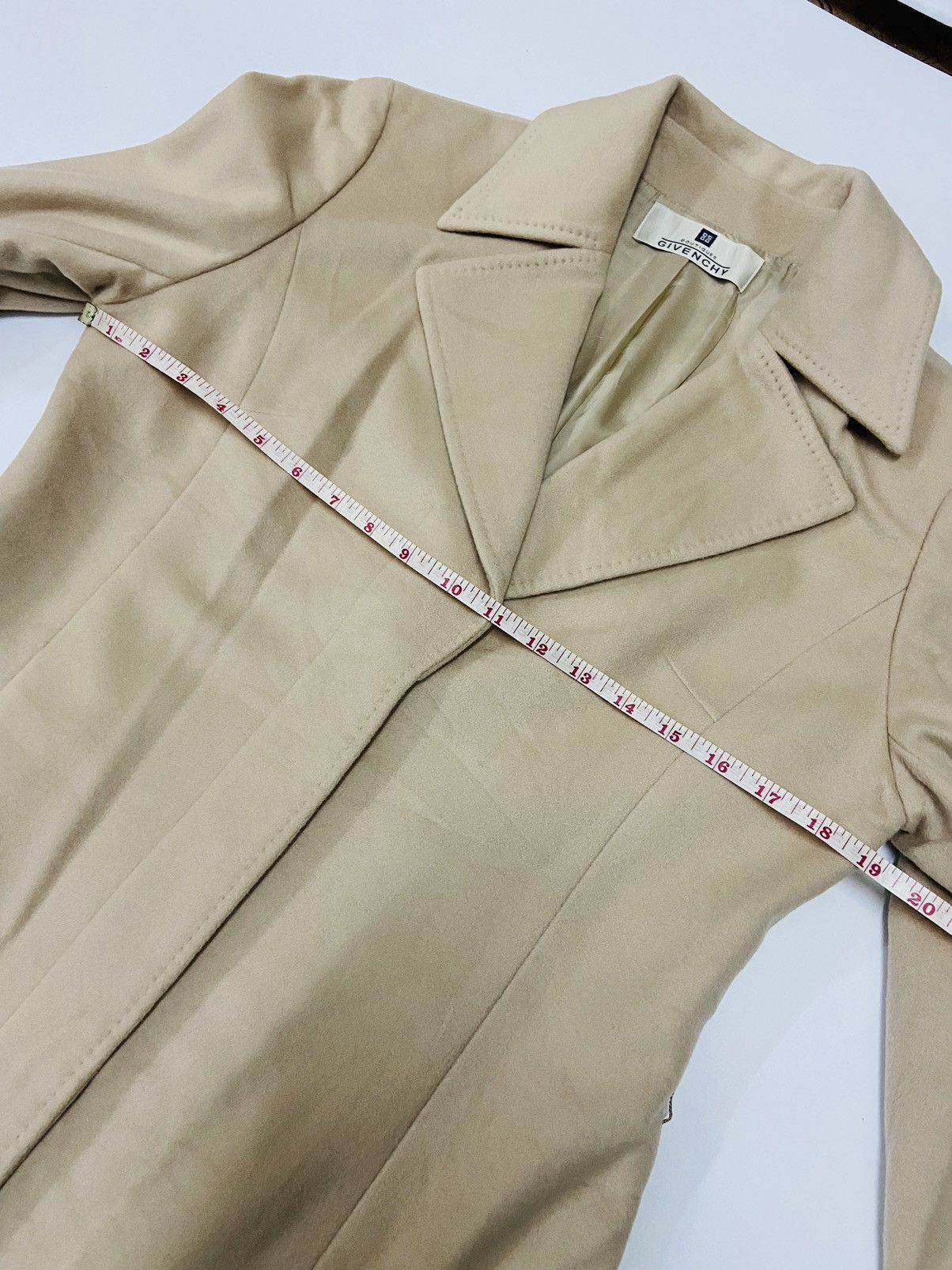 Givenchy GIVENCHY BOUTIQUE CASHMERE TRENCH COAT Size S / US 4 / IT 40 - 6 Thumbnail