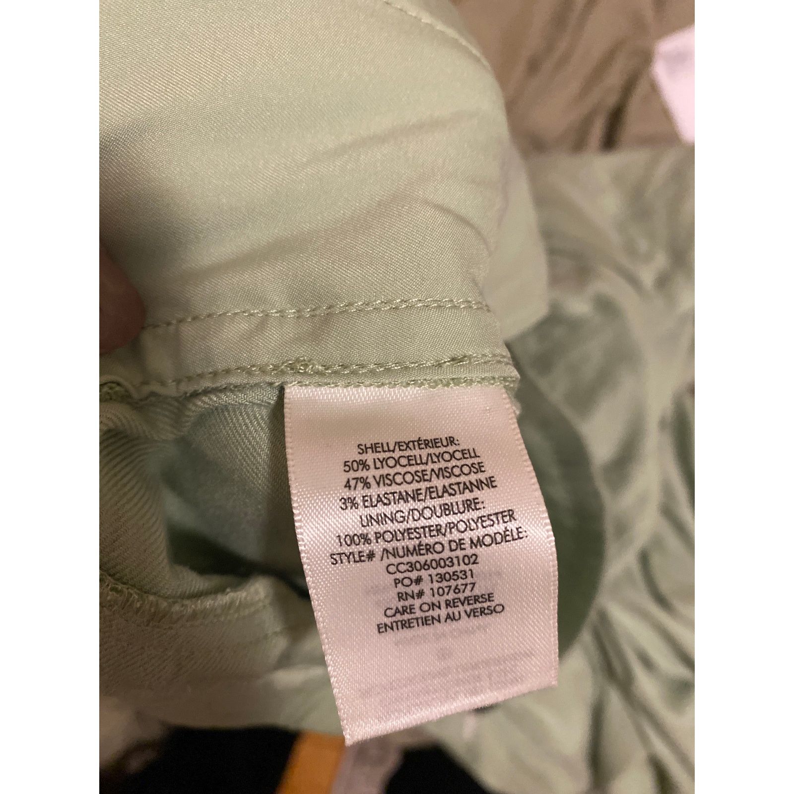 Alice + Olivia Alice + Olivia Joette Cargo Wide Leg Pants Seamoss Green NWT Size 34" / US 12 / IT 48 - 13 Thumbnail