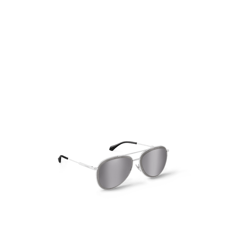 Louis Vuitton LV Super Vision Metal Pilot Sunglasses Size ONE SIZE - 2 Thumbnail