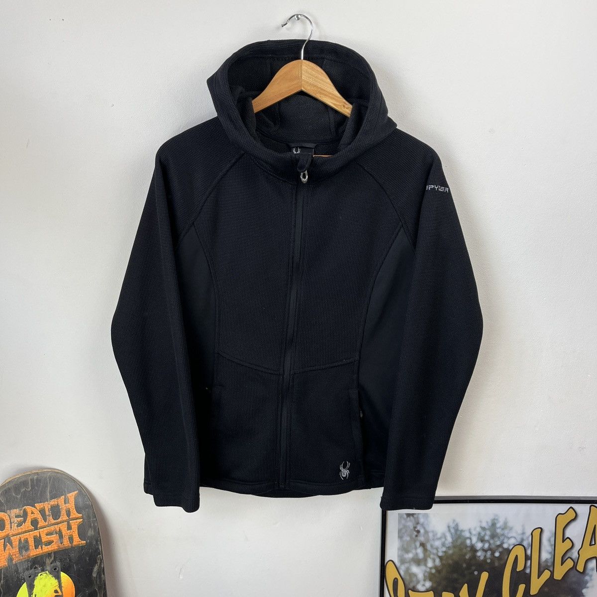 Spyder Outdoor Spyder Thermo Zip Hoodie Gorpcore mountain Black Size L / US 10 / IT 46 - 1 Thumbnail
