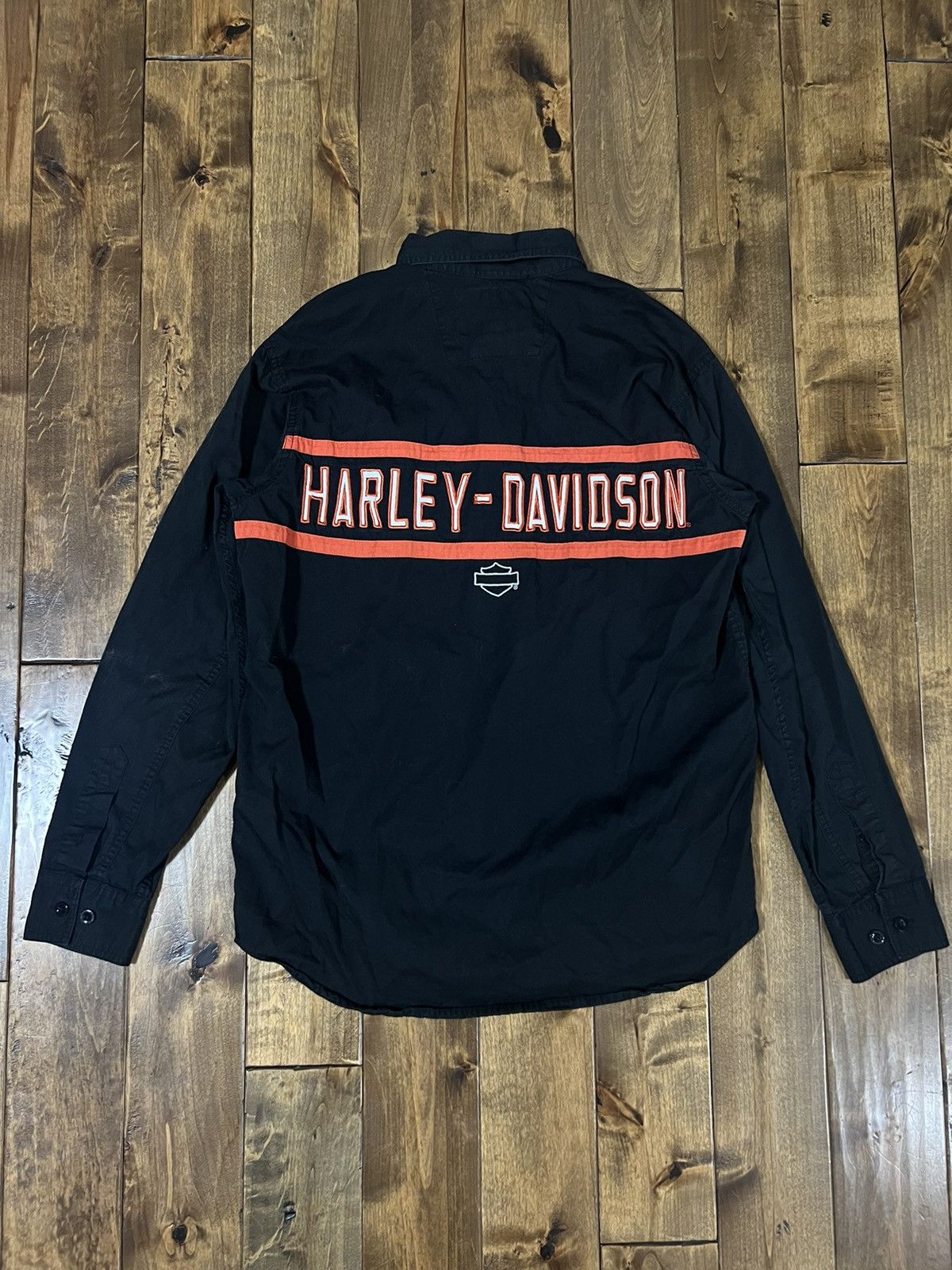Harley Davidson × Vintage Vintage Harley Davidson Button up Shirt Size US S / EU 44-46 / 1 - 2 Thumbnail