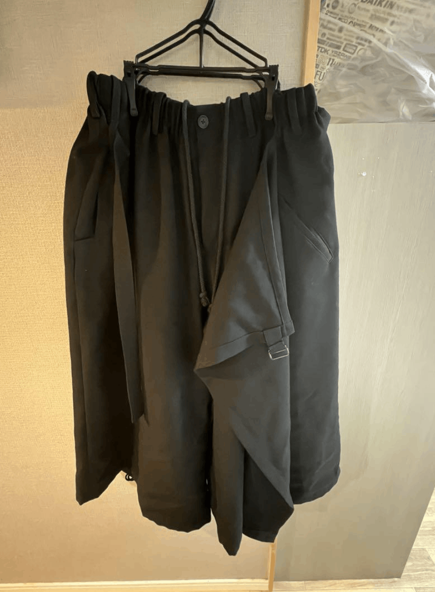 Yohji Yamamoto Yohji Yamamoto Pour Homme - Army Gabardine Wrap Pants Size US 30 / EU 46 - 7 Thumbnail