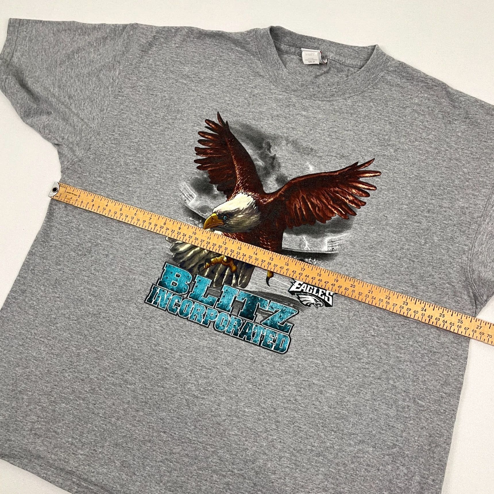 NFL VINTAGE NFL Philadelphia Eagles Shirt Mens 2XL Gray Blitz Incorporated Graphic TY2K Shirt, 2XL, Gray, NFL, Eagles, T-Shirt Size US XXL / EU 58 / 5 - 6 Thumbnail