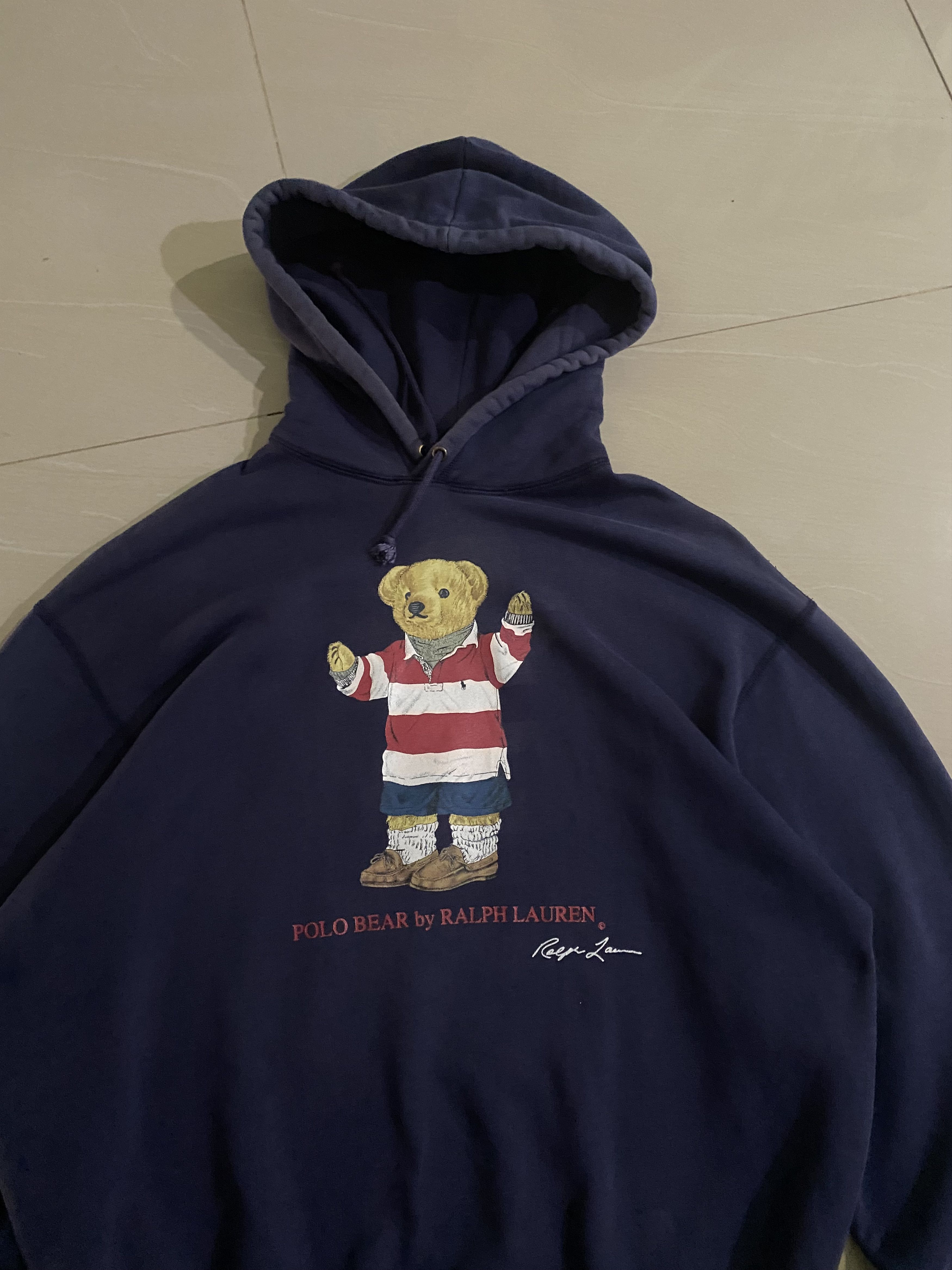 Vintage 90s Polo Bear by Ralph Lauren Hoodie