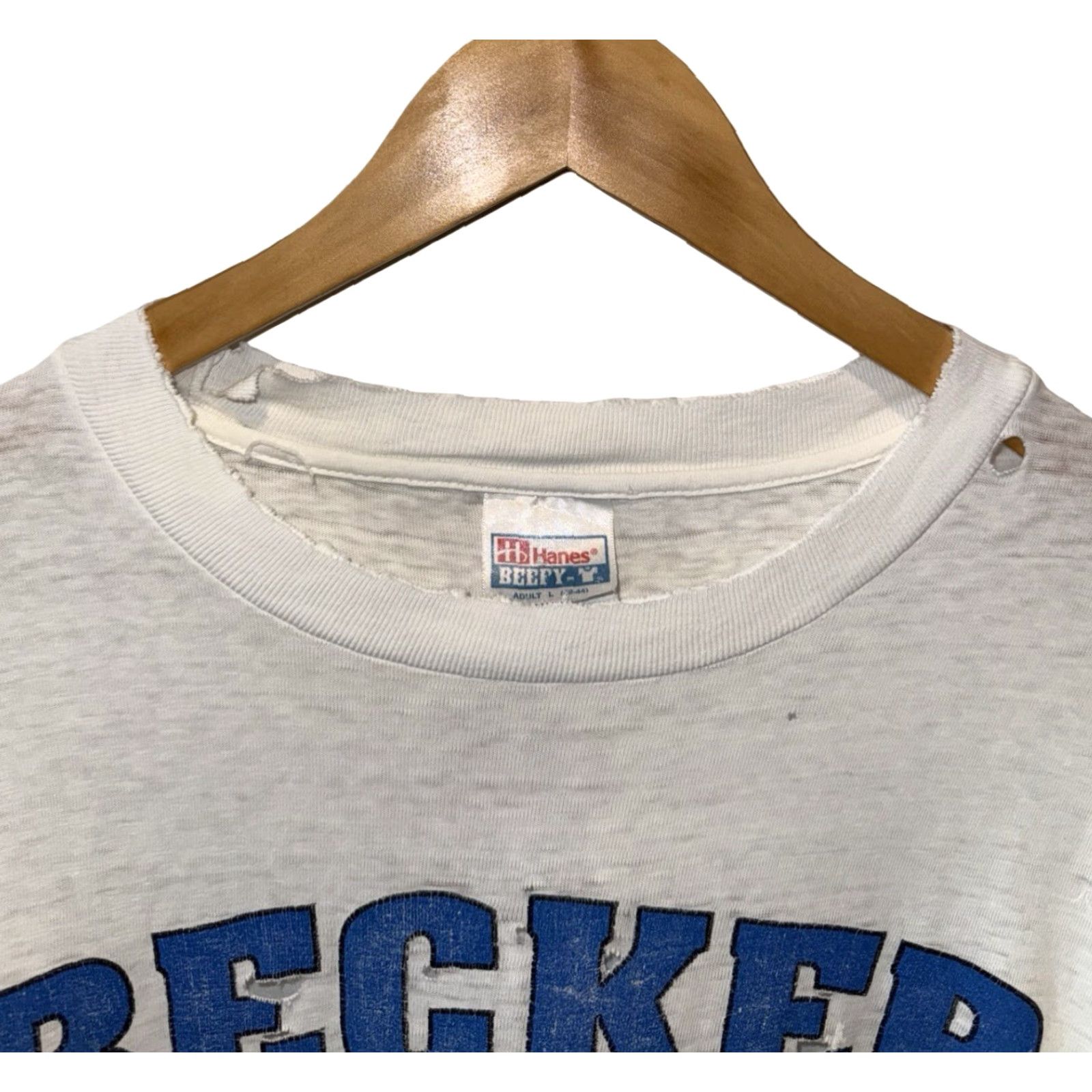 Vintage VINTAGE Grateful Dead Becker College Dancing Bear T Shirt Sz L RARE Men White 1997 L Shirt Animals 90s Mens Size US L / EU 52-54 / 3 - 6 Thumbnail
