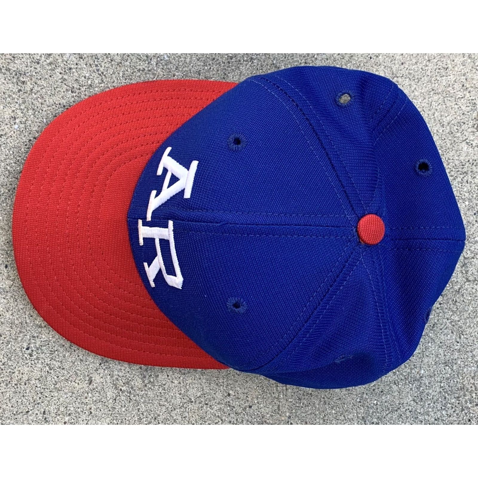 New Era New Era Pro Model USA baseball hat cap size 7 1/8 Red Blue AR Mens Size ONE SIZE - 4 Thumbnail
