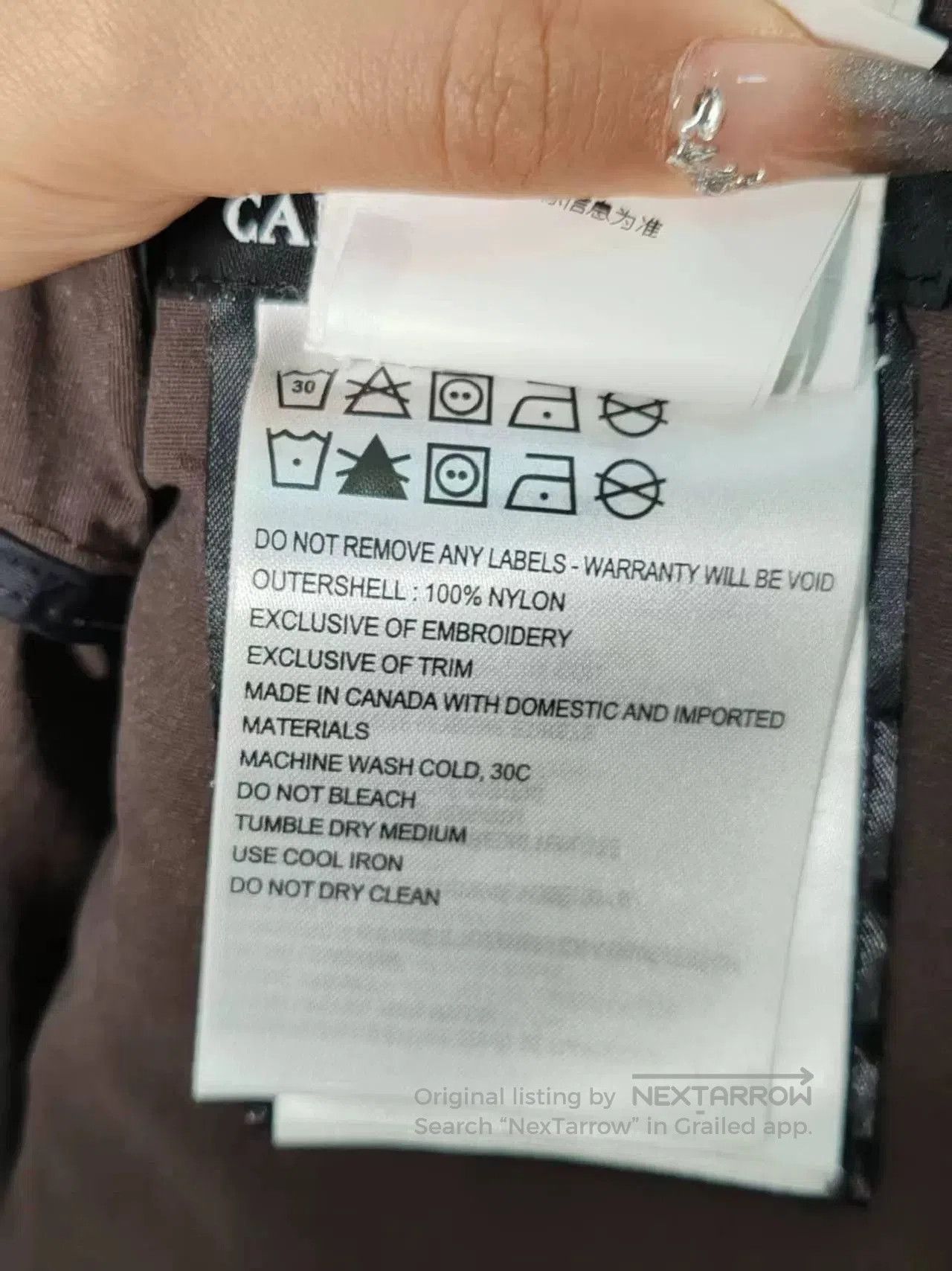 Canada Goose Canada Goose Charred Jacket with Logo. Size US M / EU 48-50 / 2 - 4 Thumbnail