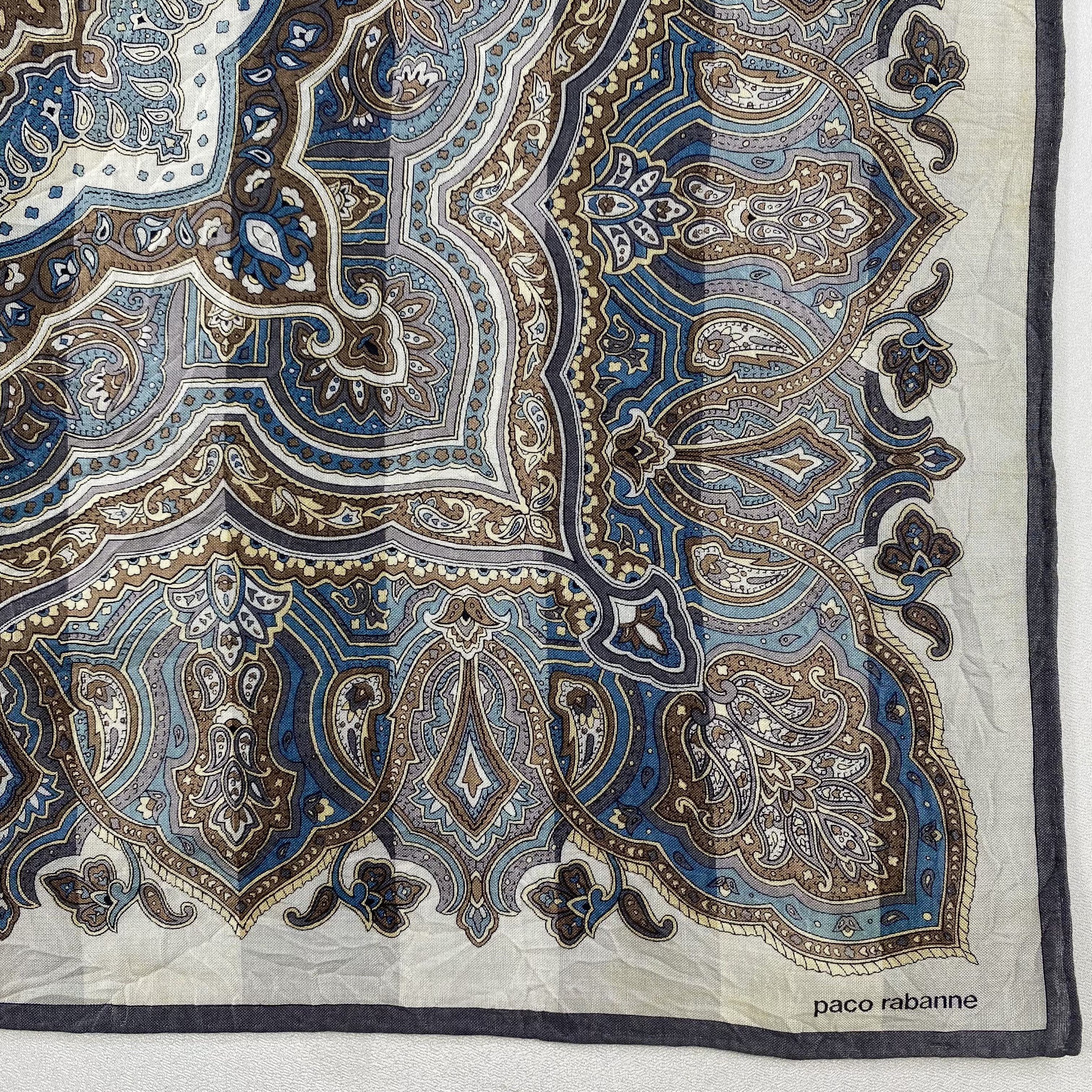 Vintage Paco Rabanne Bandana/ Handkerchief / Neckerchief Size ONE SIZE - 3 Thumbnail