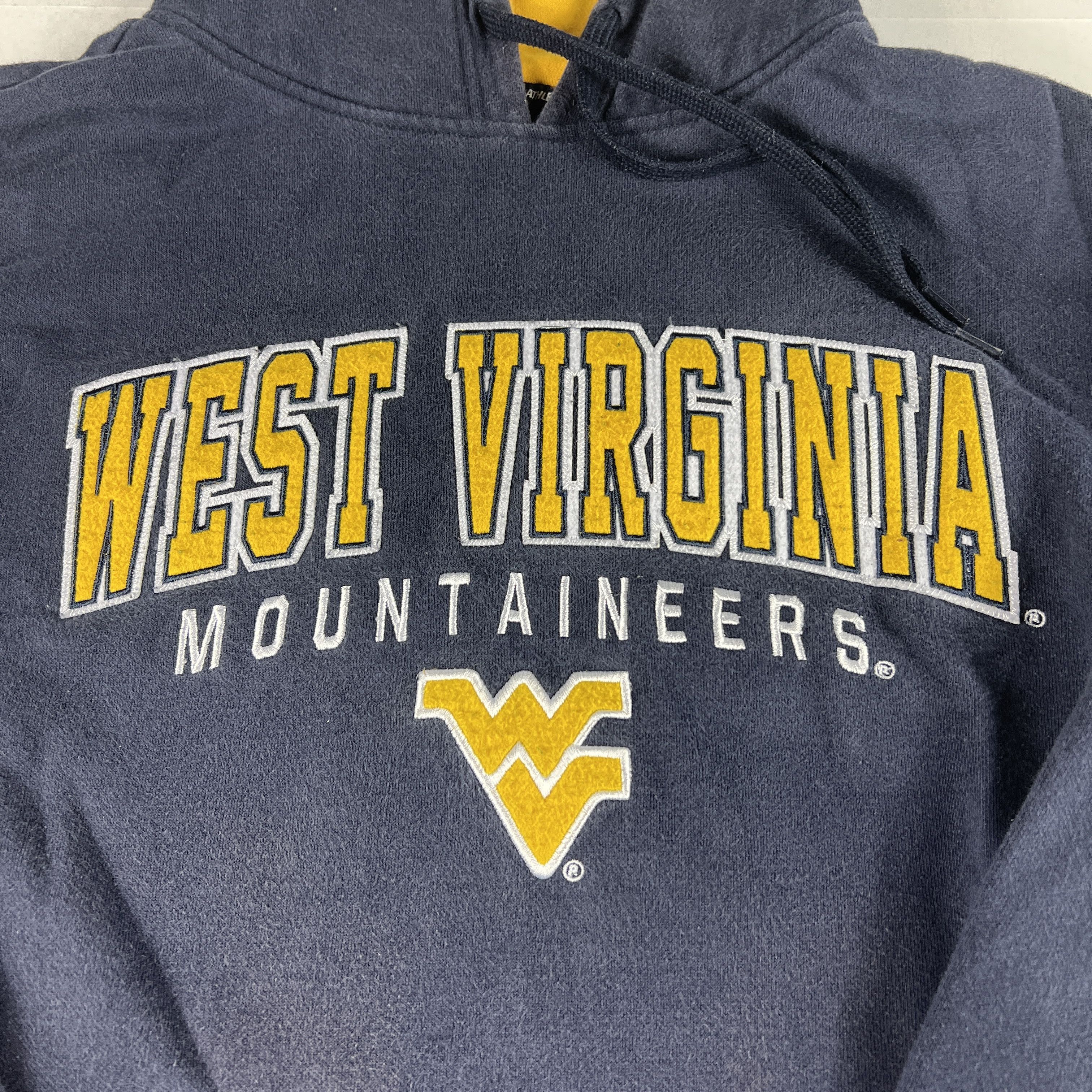 Colosseum Athletics × NCAA West Virginia Mountaineers Sweatshirt Blue Faded Hoodie Size US L / EU 52-54 / 3 - 4 Thumbnail