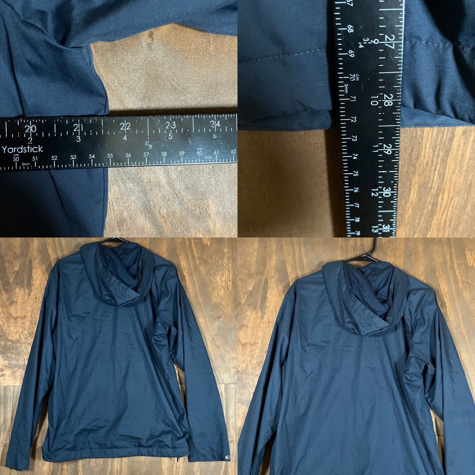 Vintage REI Co-Op Mens Jacket Navy Blue Full-Zip Hooded Windbreaker Long Sleeve Small Size US S / EU 44-46 / 1 - 8 Thumbnail